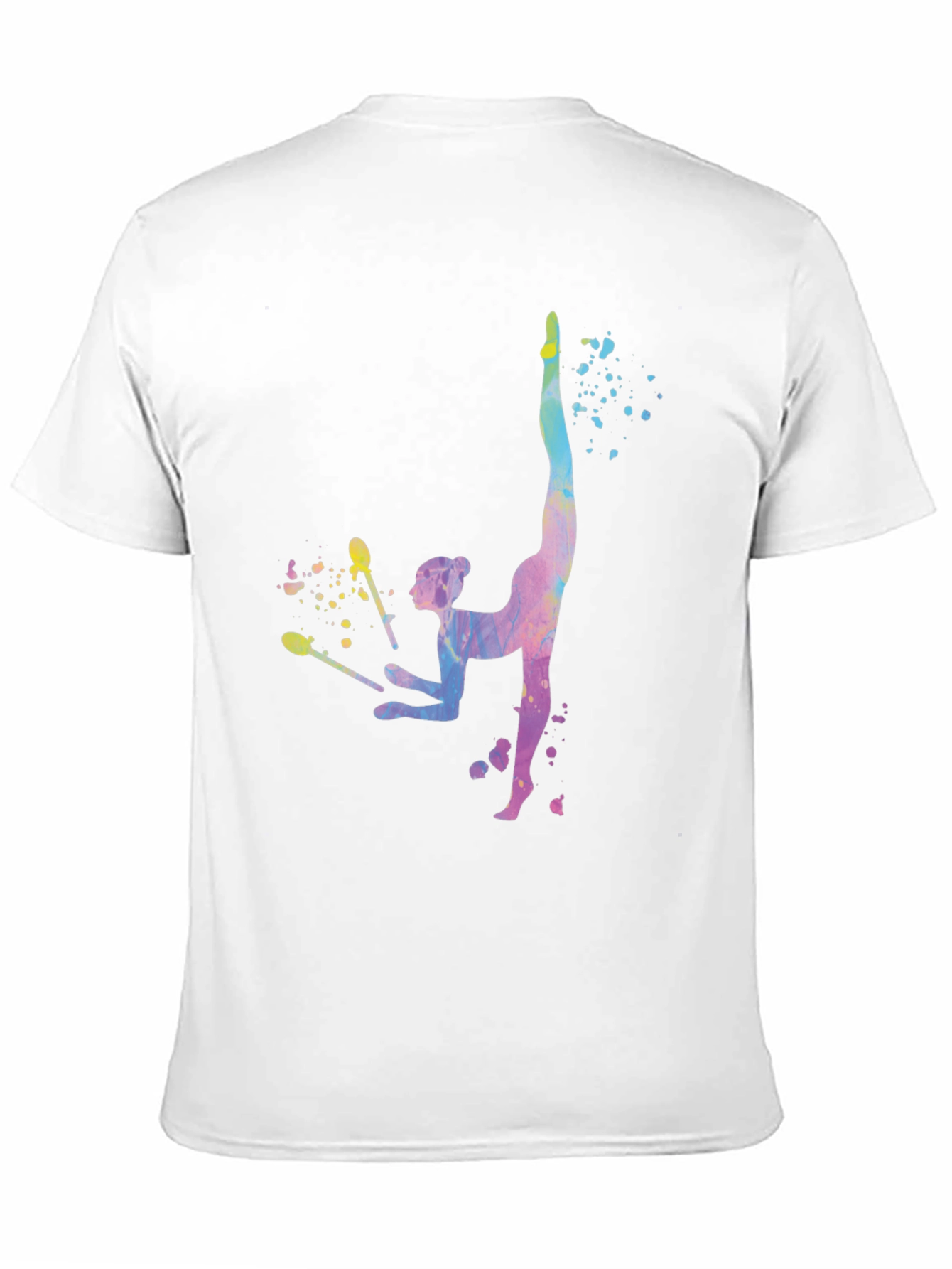 Rhythmic Gymnastics Watercolor T-Shirt