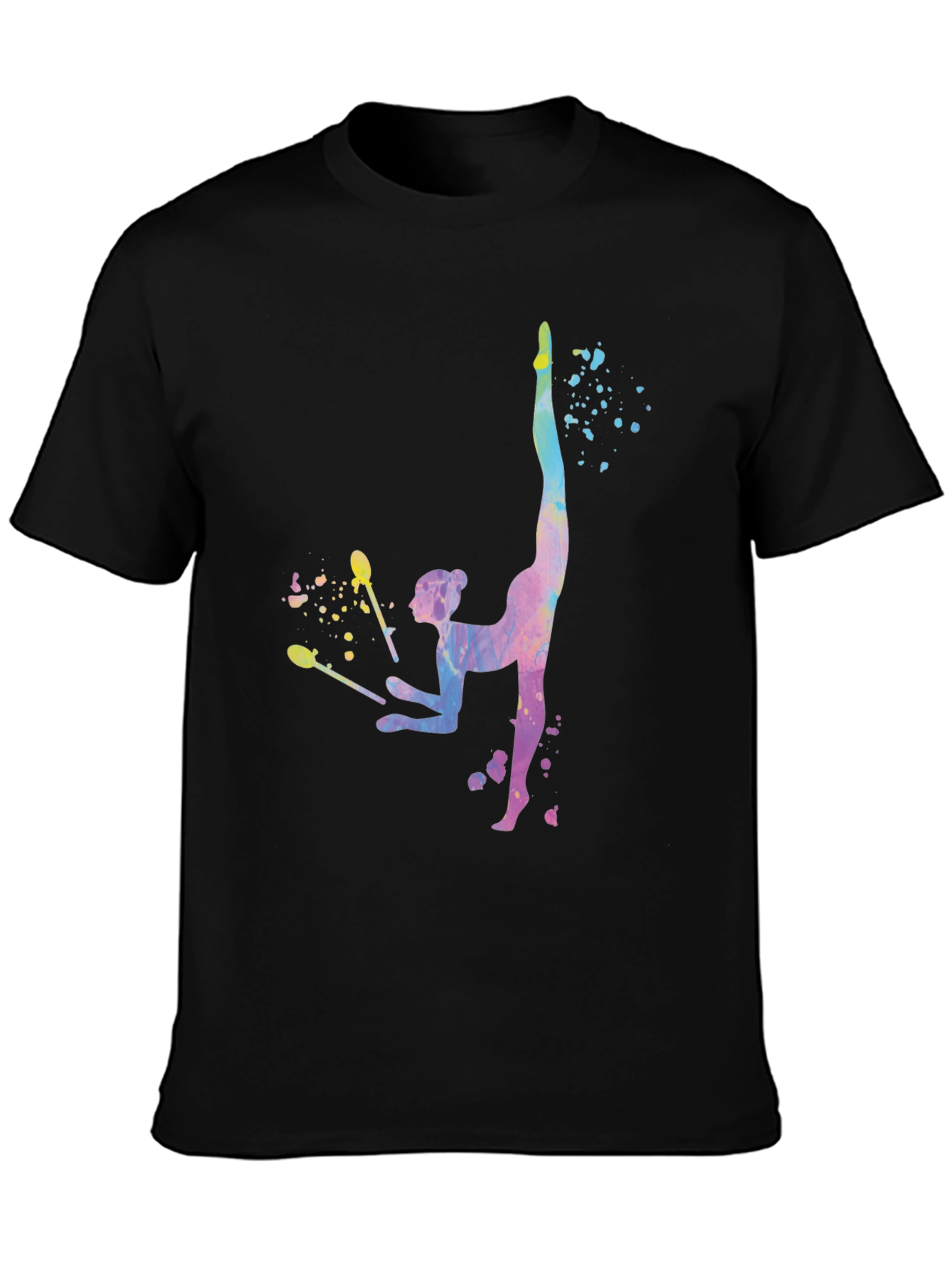 Rhythmic Gymnastics Watercolor T-Shirt