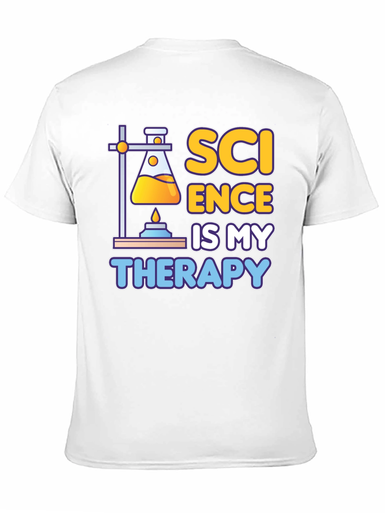 Science Is My Therapy Graphic T-Shirt