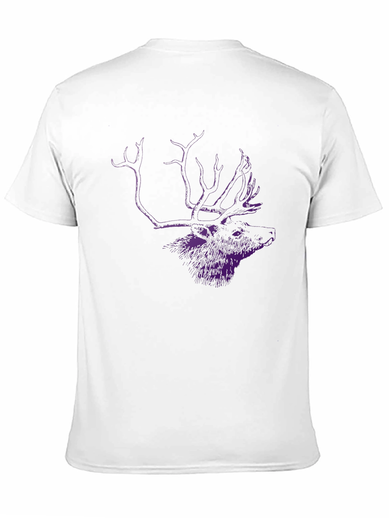 Black Deer Graphic Tee - Casual Style