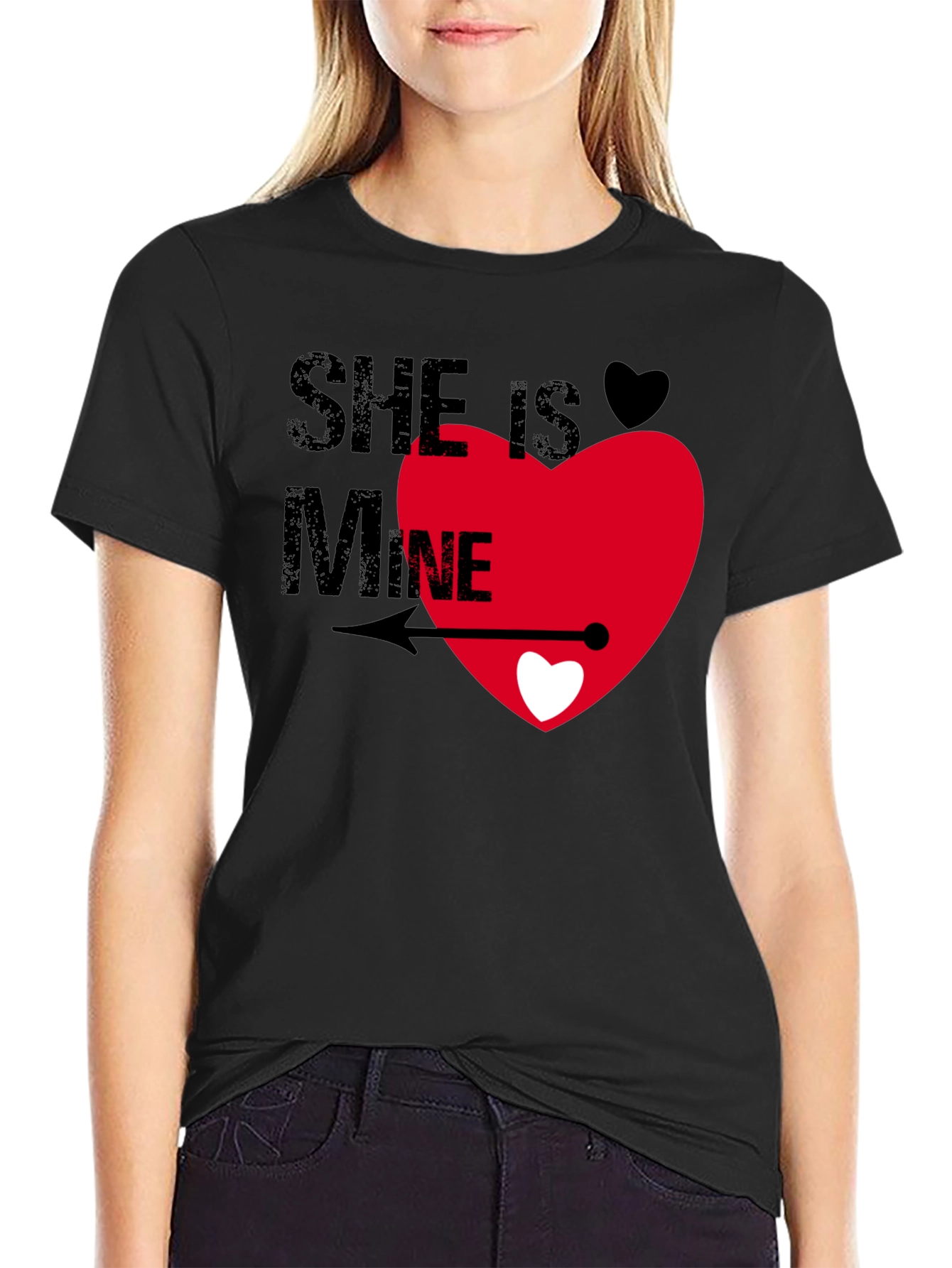 She is Mine T-Shirt - Valentines Day Gift