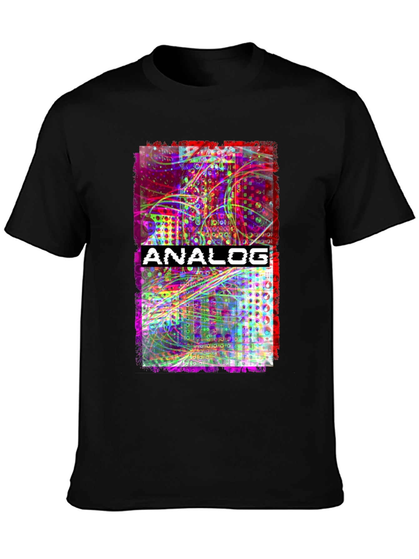 Analog Synth T-Shirt - Electronic Music Tee