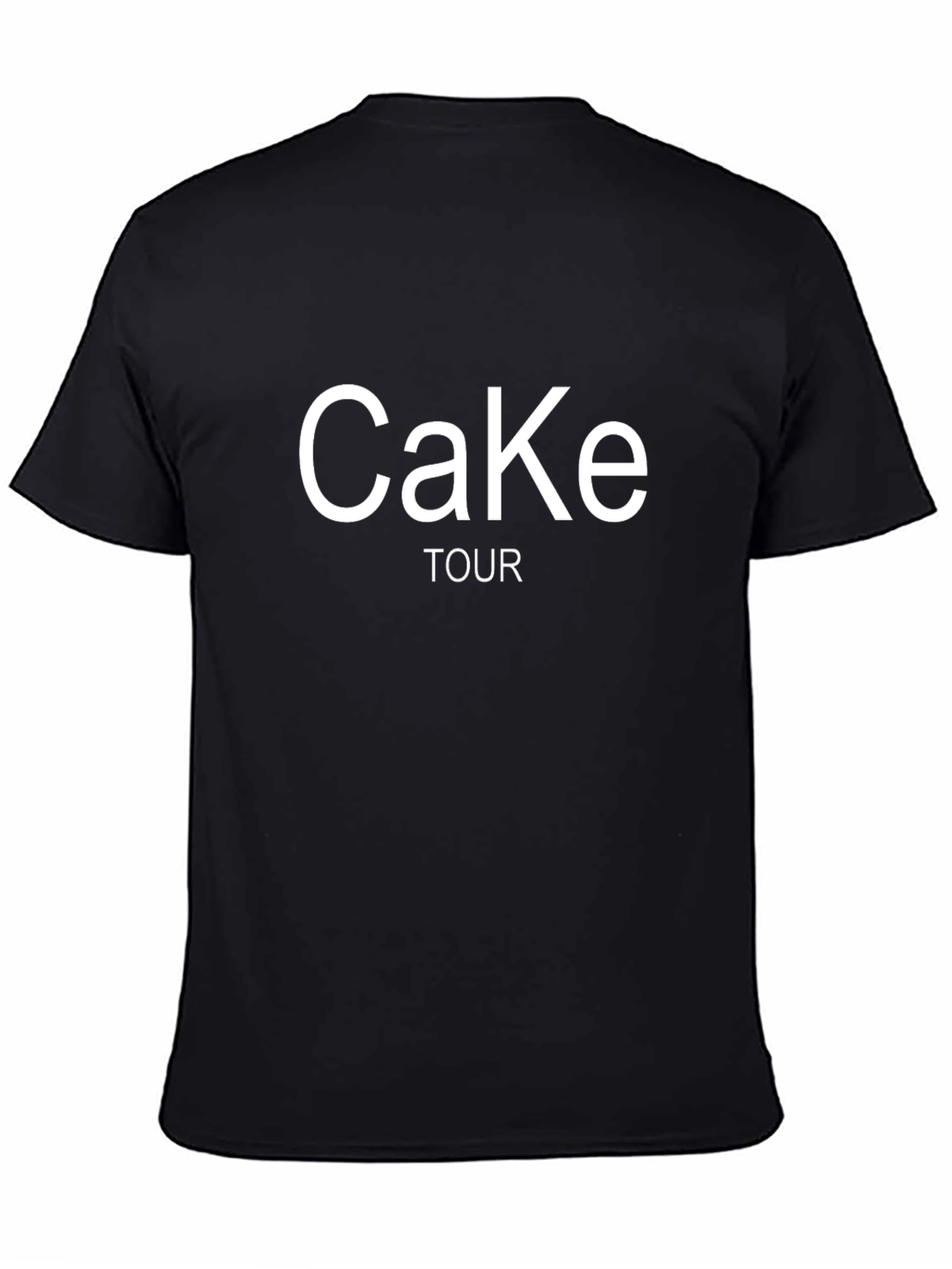 Cake Tour Black Graphic T-Shirt