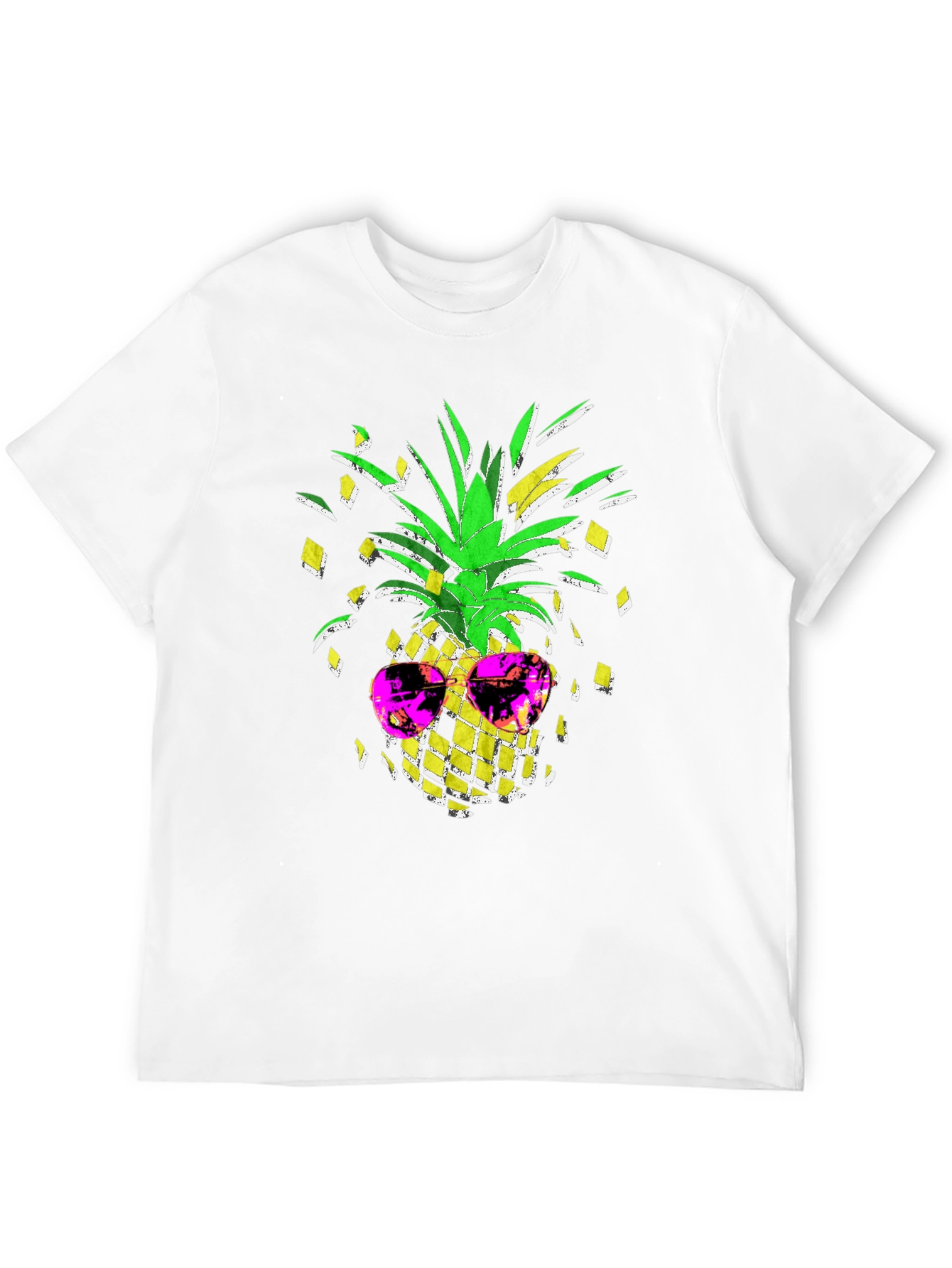 Cool Pineapple Sunglasses Graphic T-Shirt