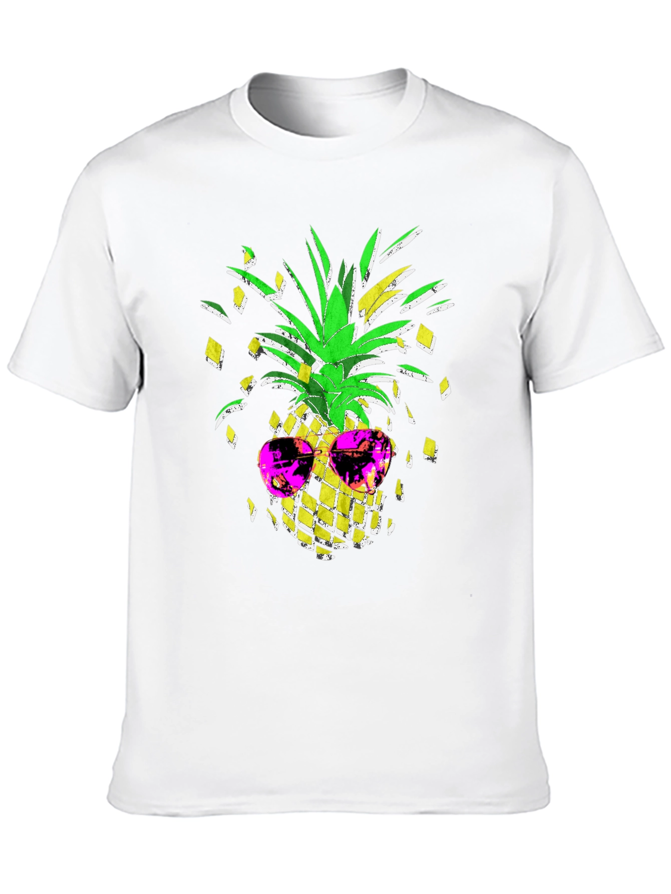Cool Pineapple Sunglasses Graphic T-Shirt