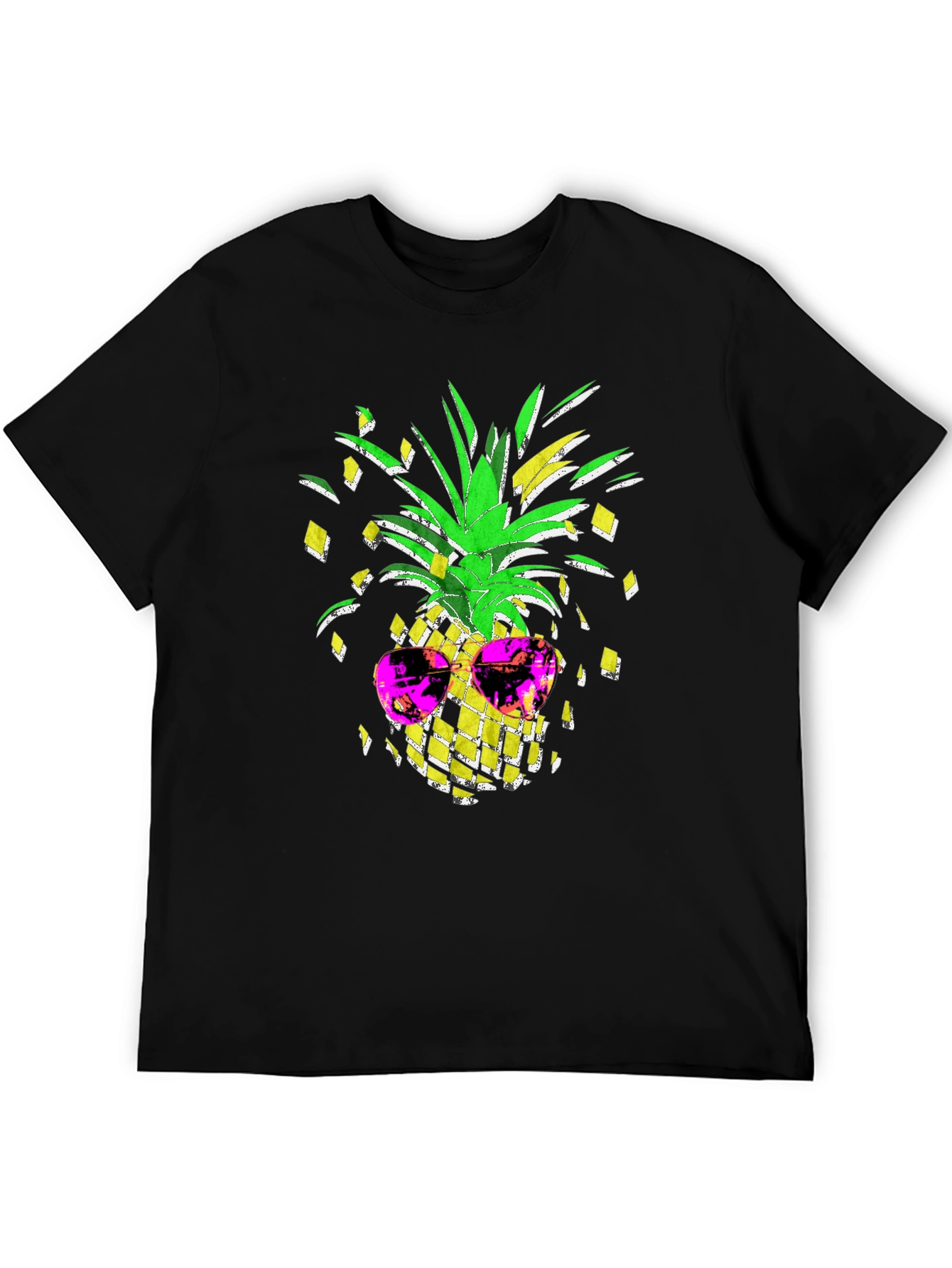 Cool Pineapple Sunglasses Graphic T-Shirt