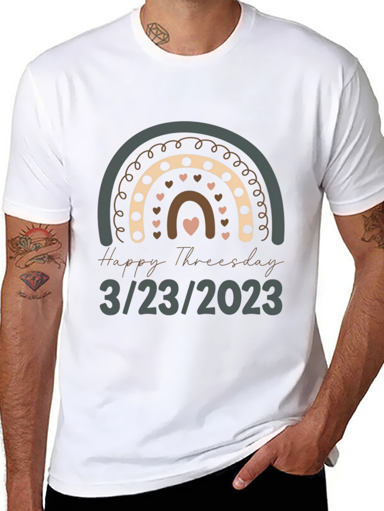 Happy Threesday 3/23/2023 Tee