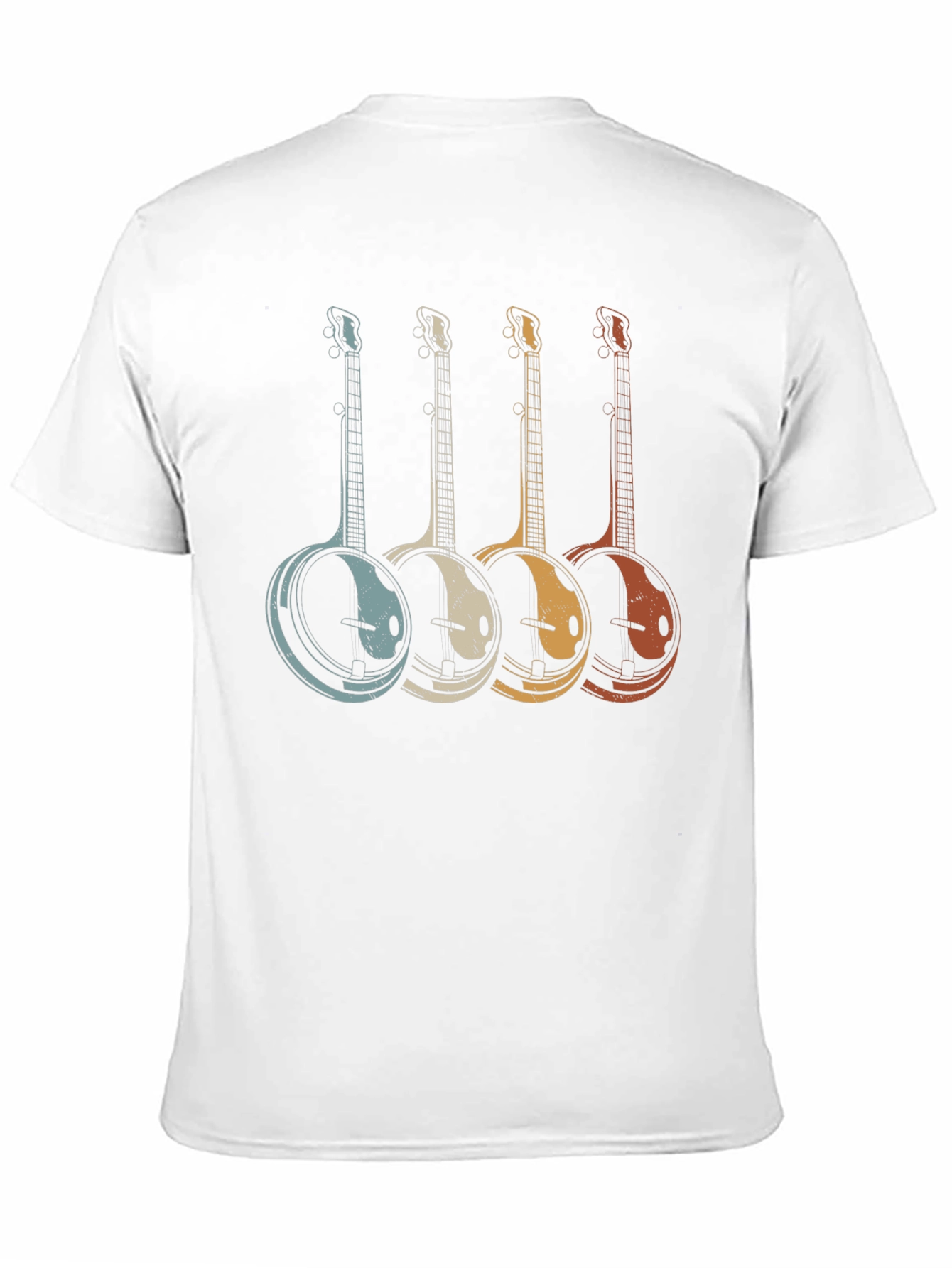Retro Banjo T-Shirt - Musician Tee