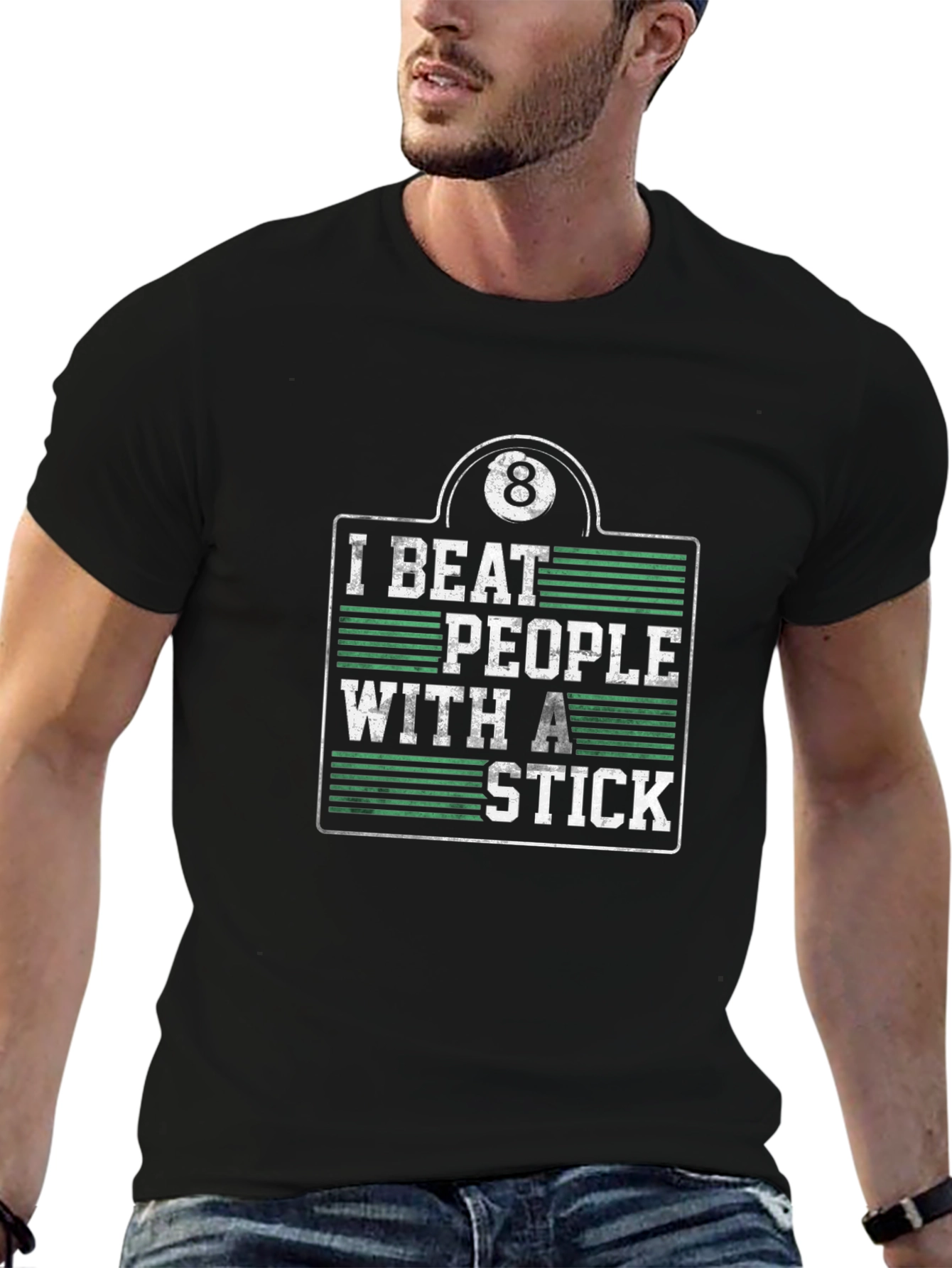 I Beat People With a Stick T-Shirt