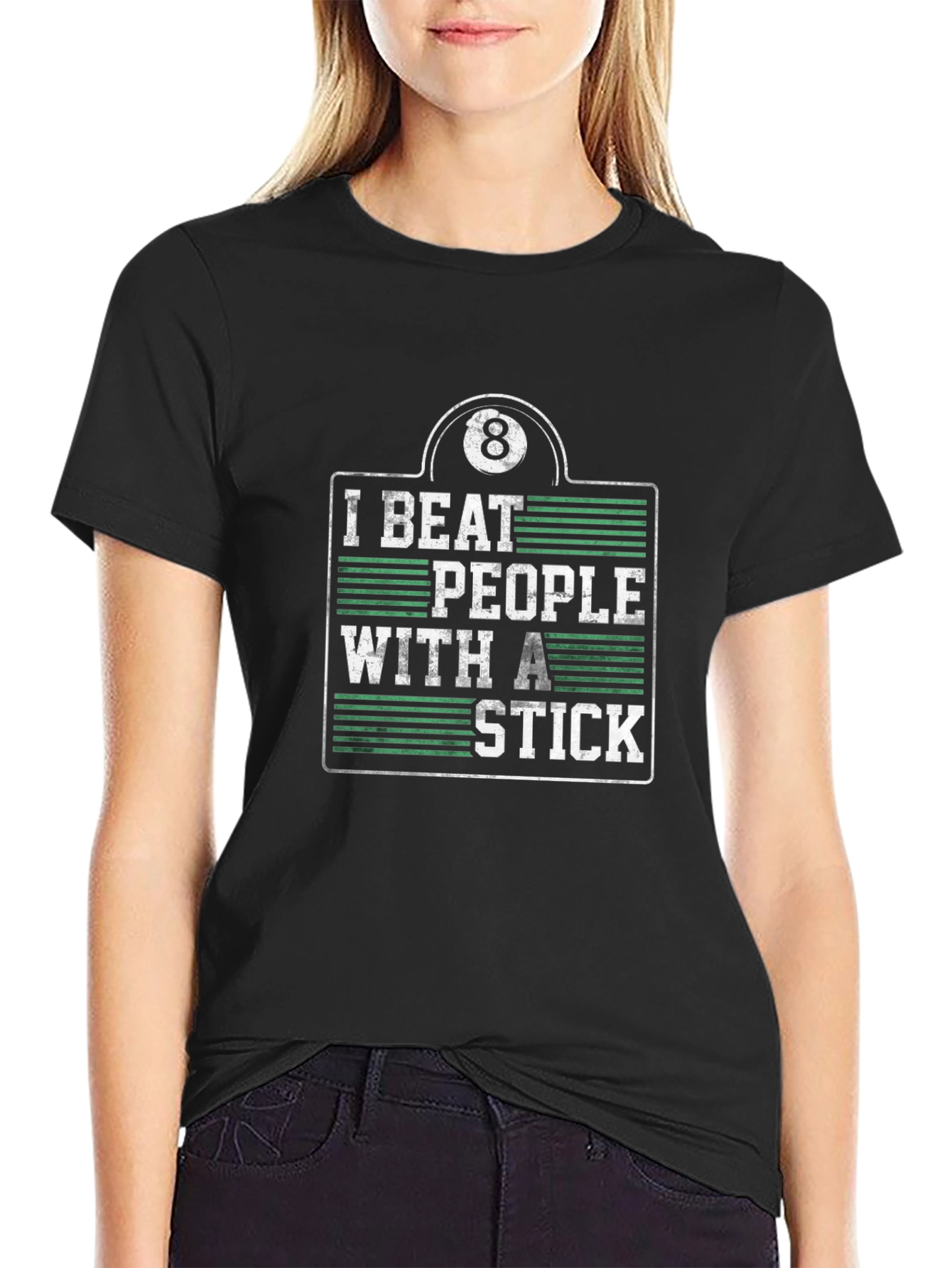I Beat People With a Stick T-Shirt