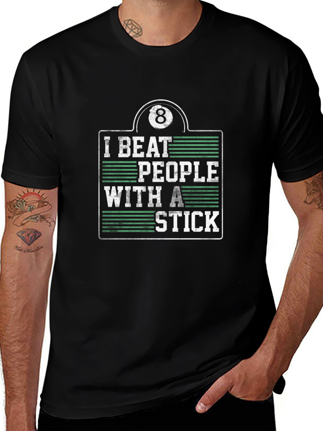 I Beat People With a Stick T-Shirt