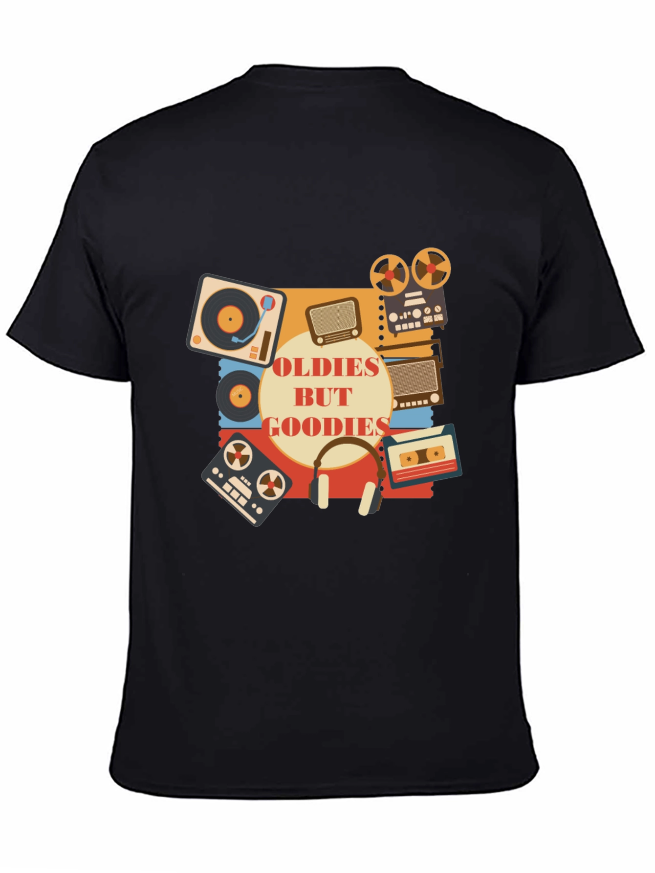 Retro Music T-Shirt - Oldies But Goodies!