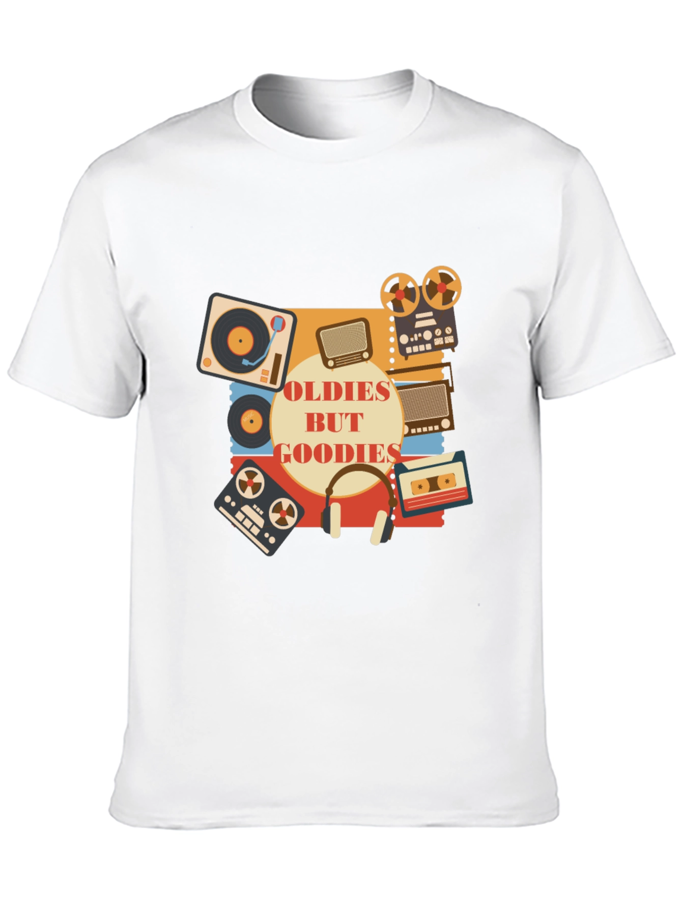 Retro Music T-Shirt - Oldies But Goodies!