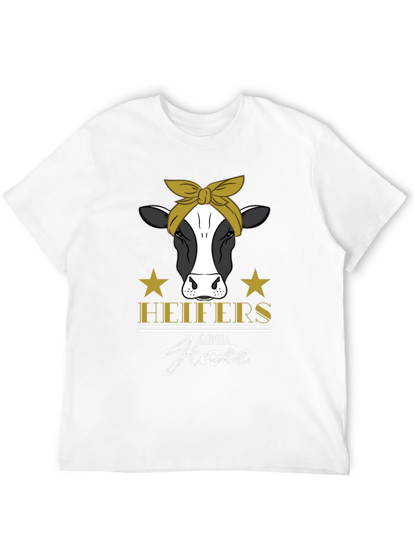 Heifers Gonna Hate Graphic T-Shirt - Black Cotton