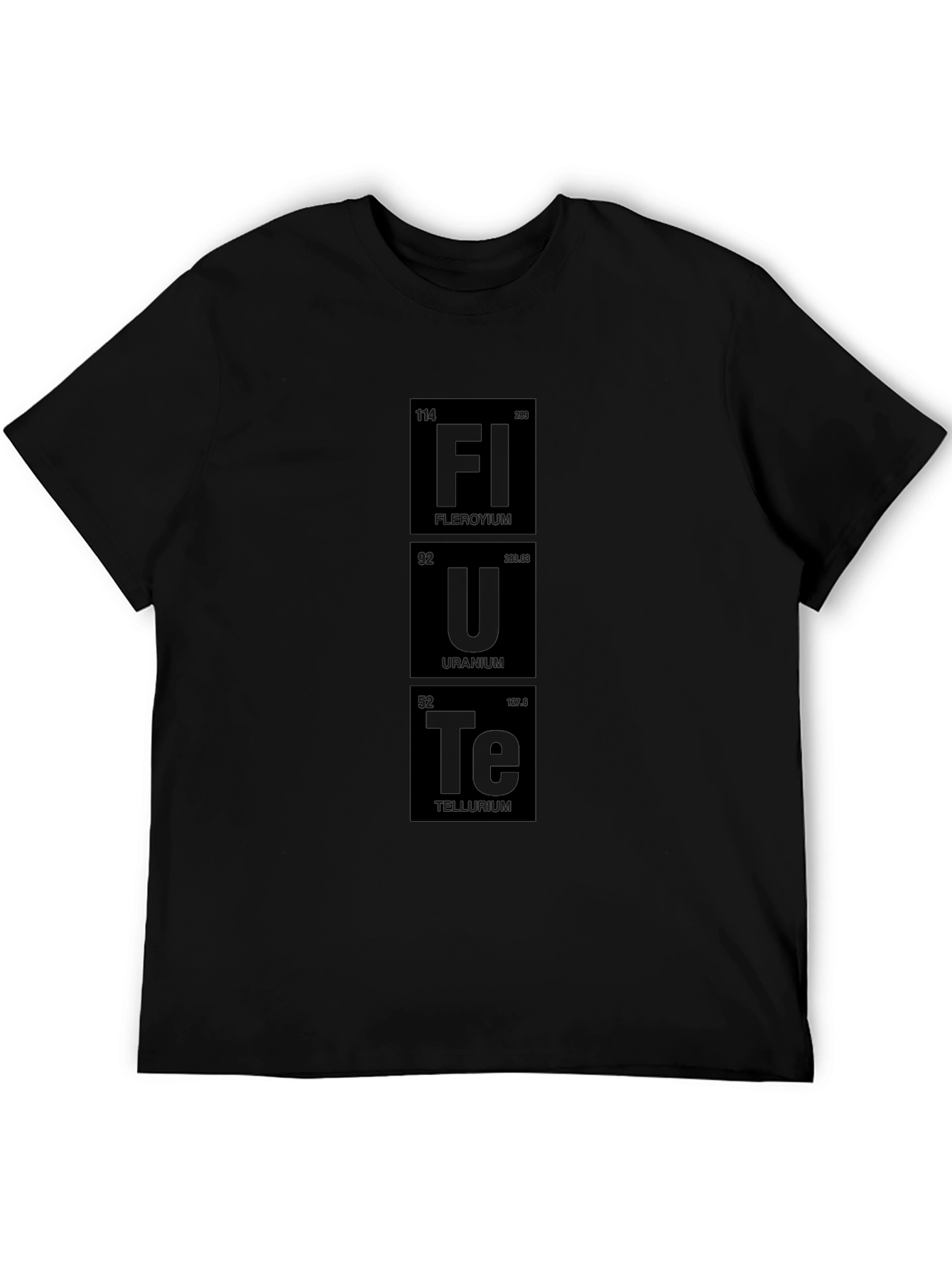 Fl U Te Periodic Table Funny Science T-Shirt