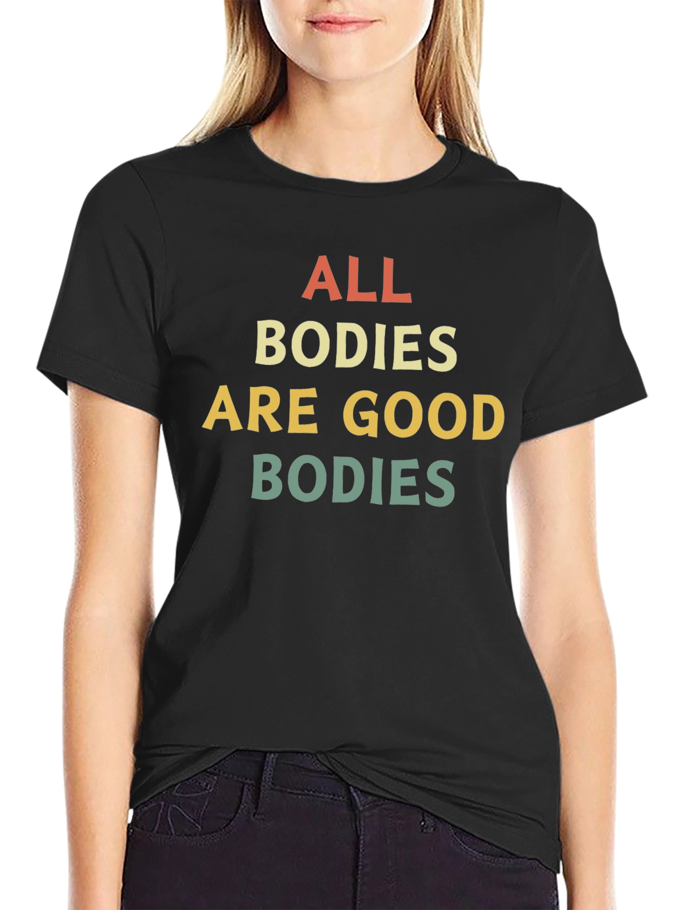 All Bodies Are Good Bodies Graphic Tee