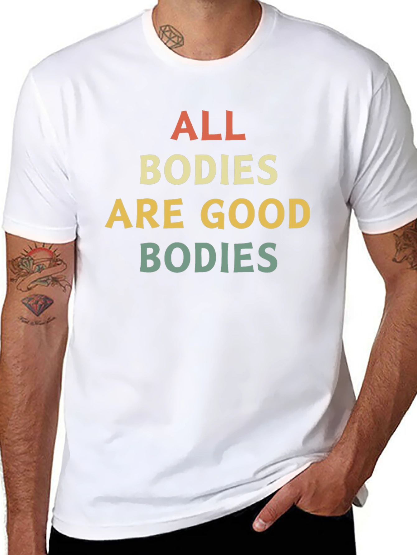 All Bodies Are Good Bodies Graphic Tee