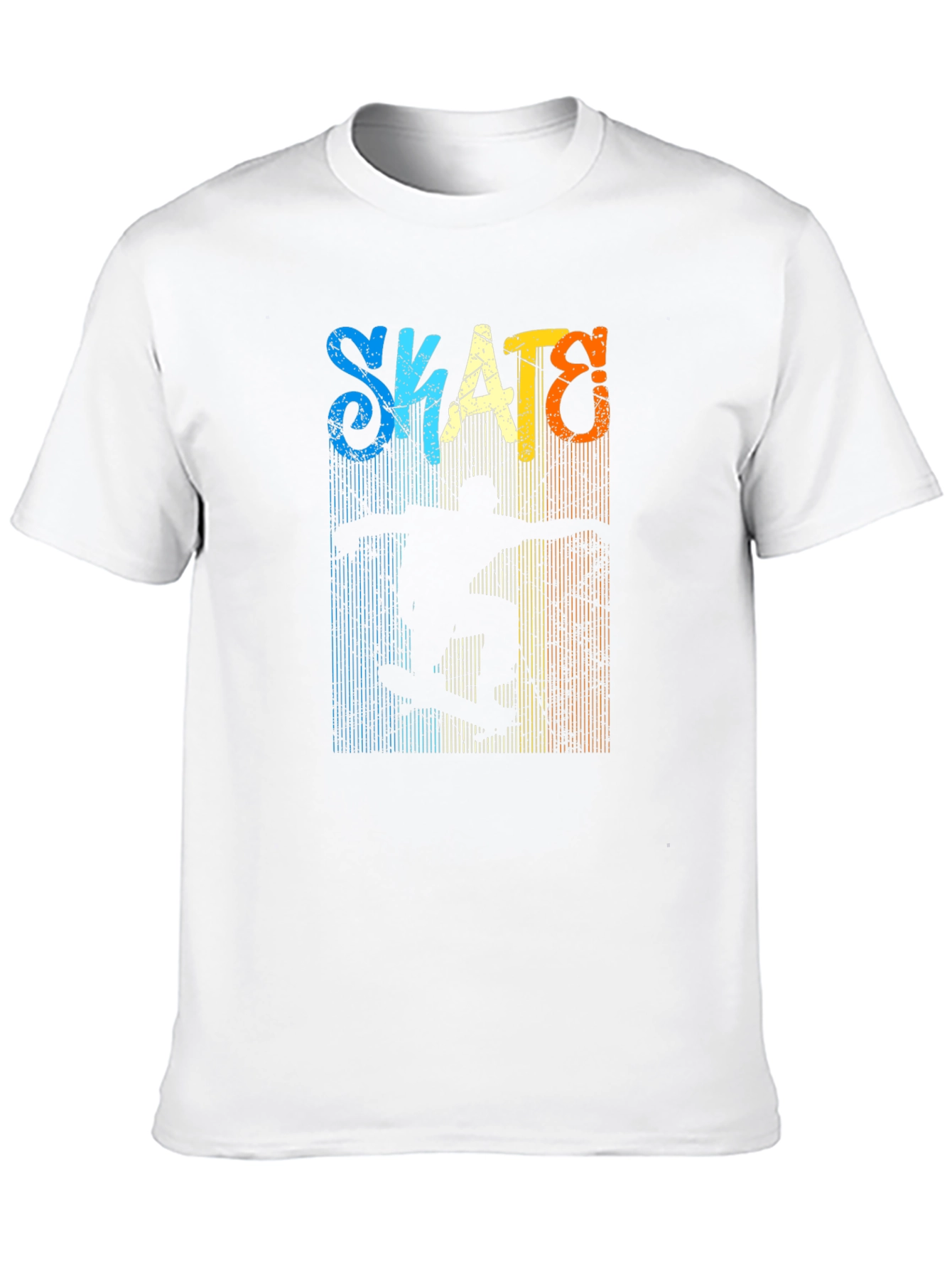Retro Skate Graphic T-Shirt - Black