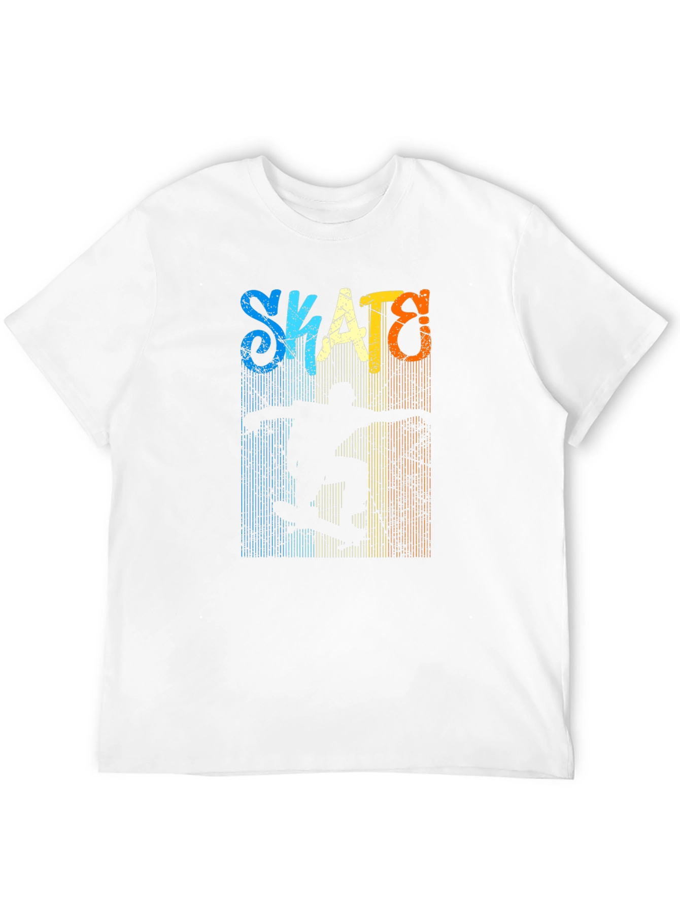 Retro Skate Graphic T-Shirt - Black