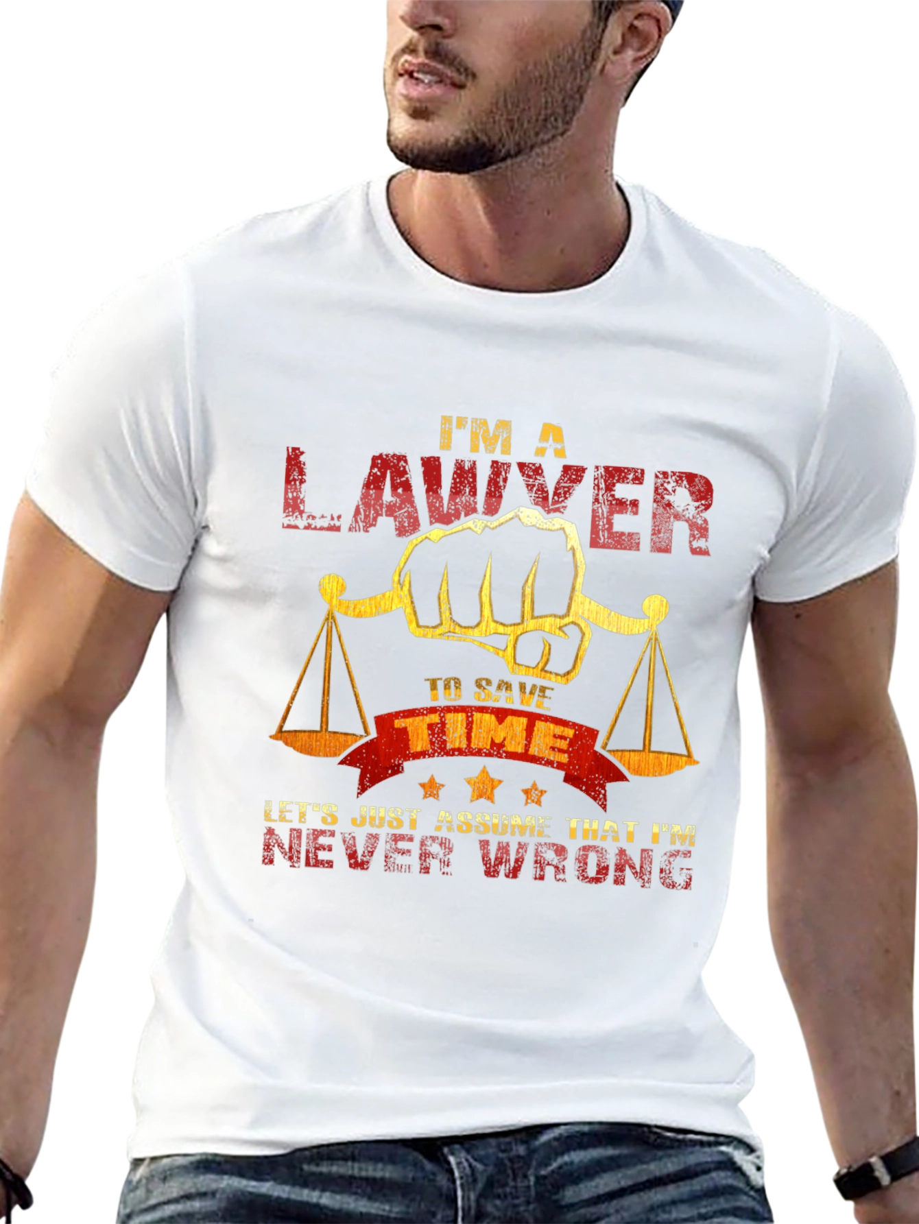 Lawyer Never Wrong Graphic T-Shirt