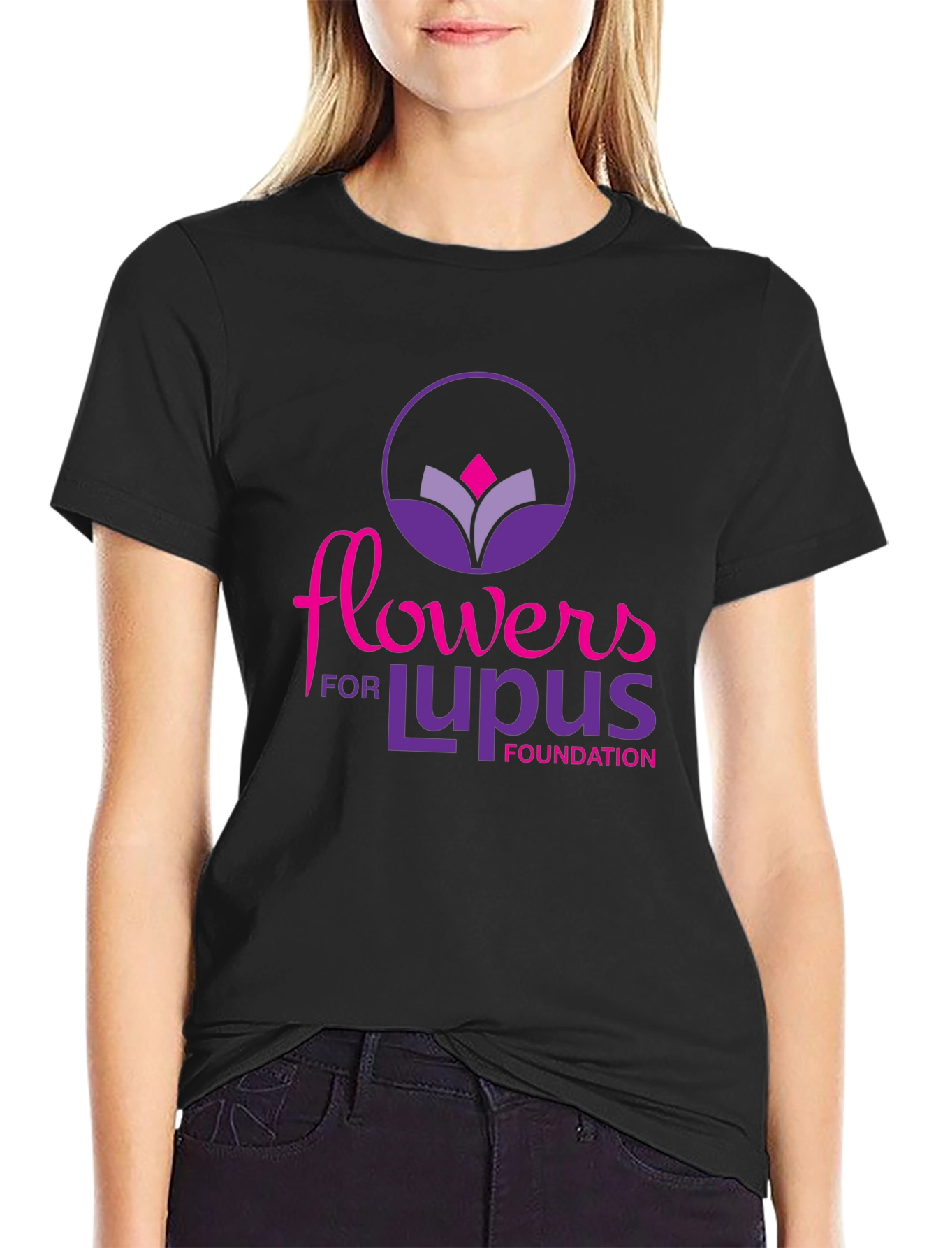 Flowers for Lupus Foundation T-Shirt