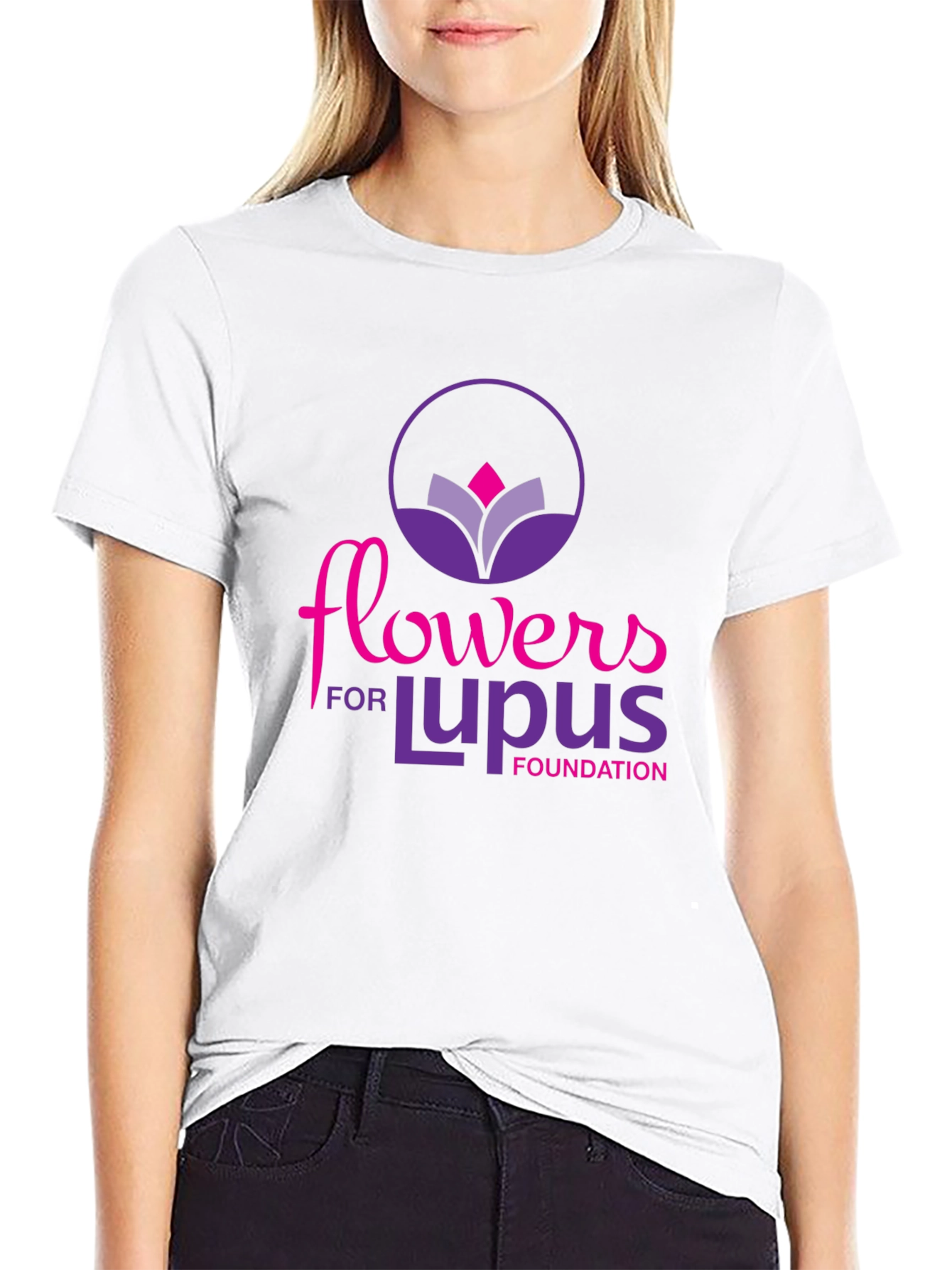 Flowers for Lupus Foundation T-Shirt