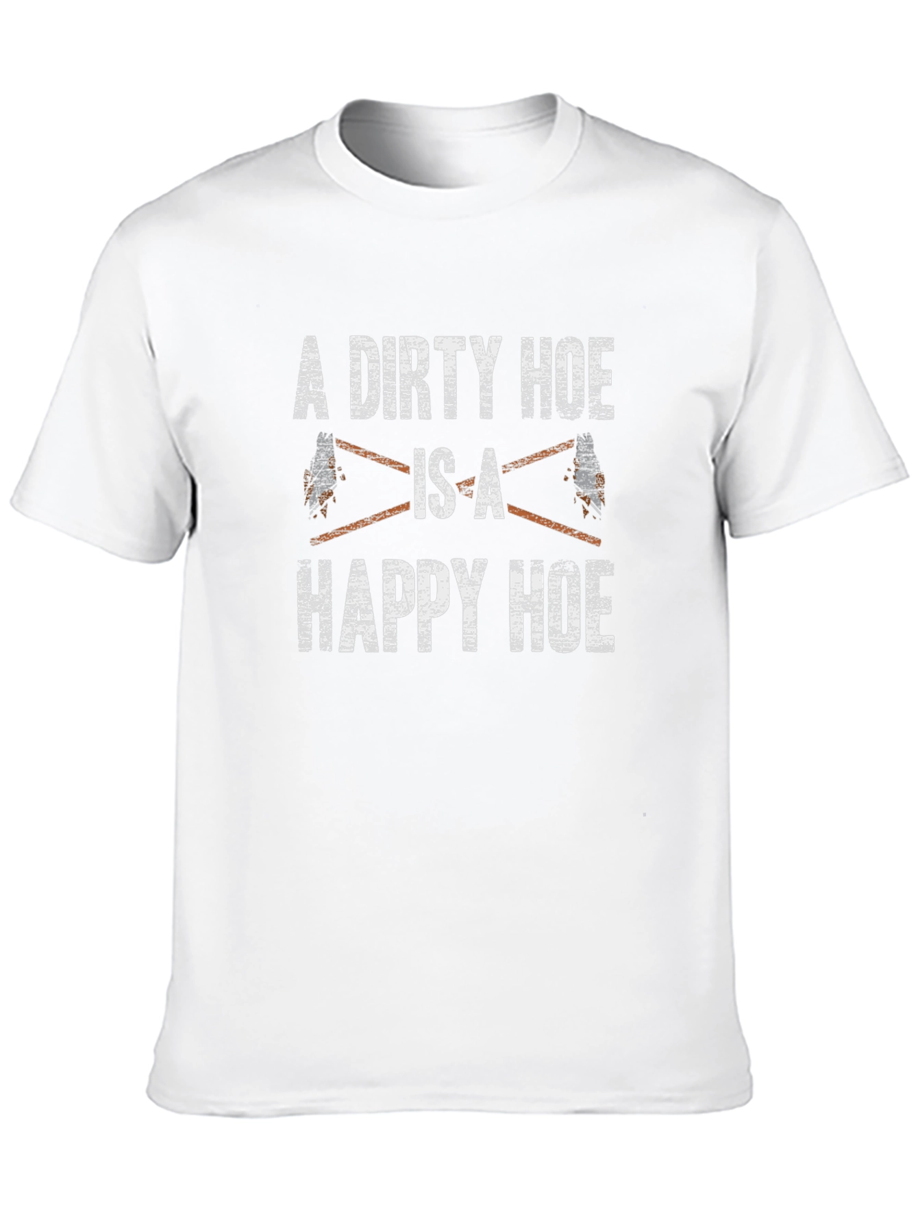 Dirty Hoe Happy Hoe Graphic T-Shirt