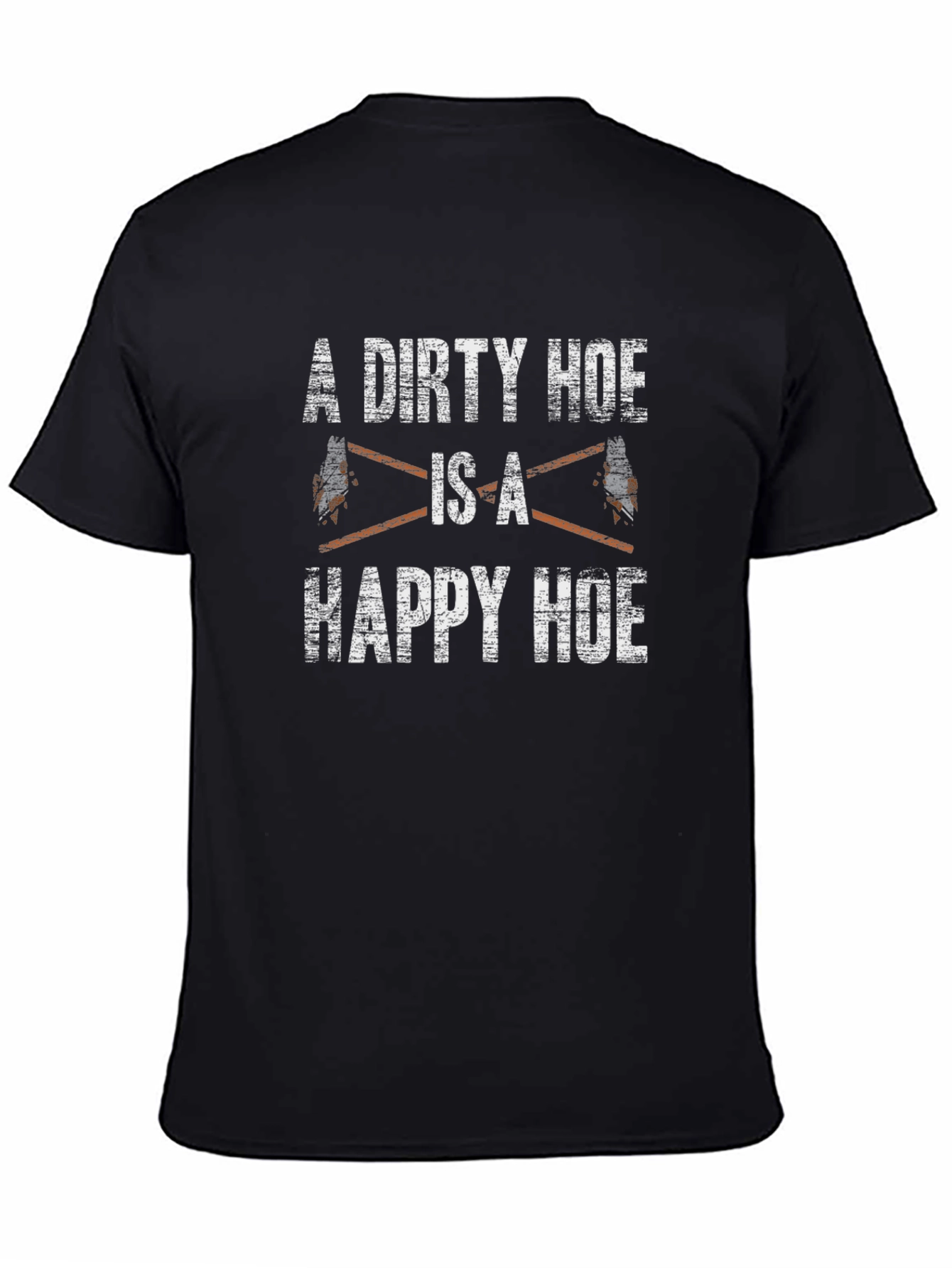 Dirty Hoe Happy Hoe Graphic T-Shirt