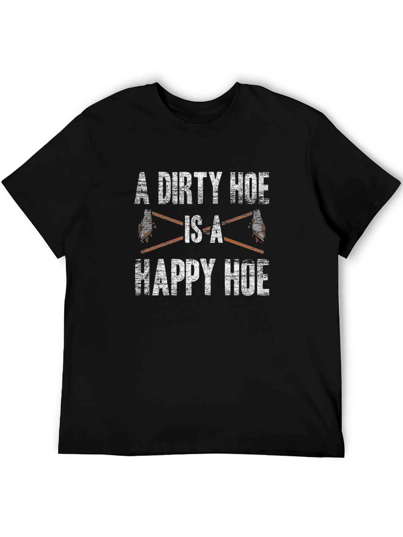 Dirty Hoe Happy Hoe Graphic T-Shirt