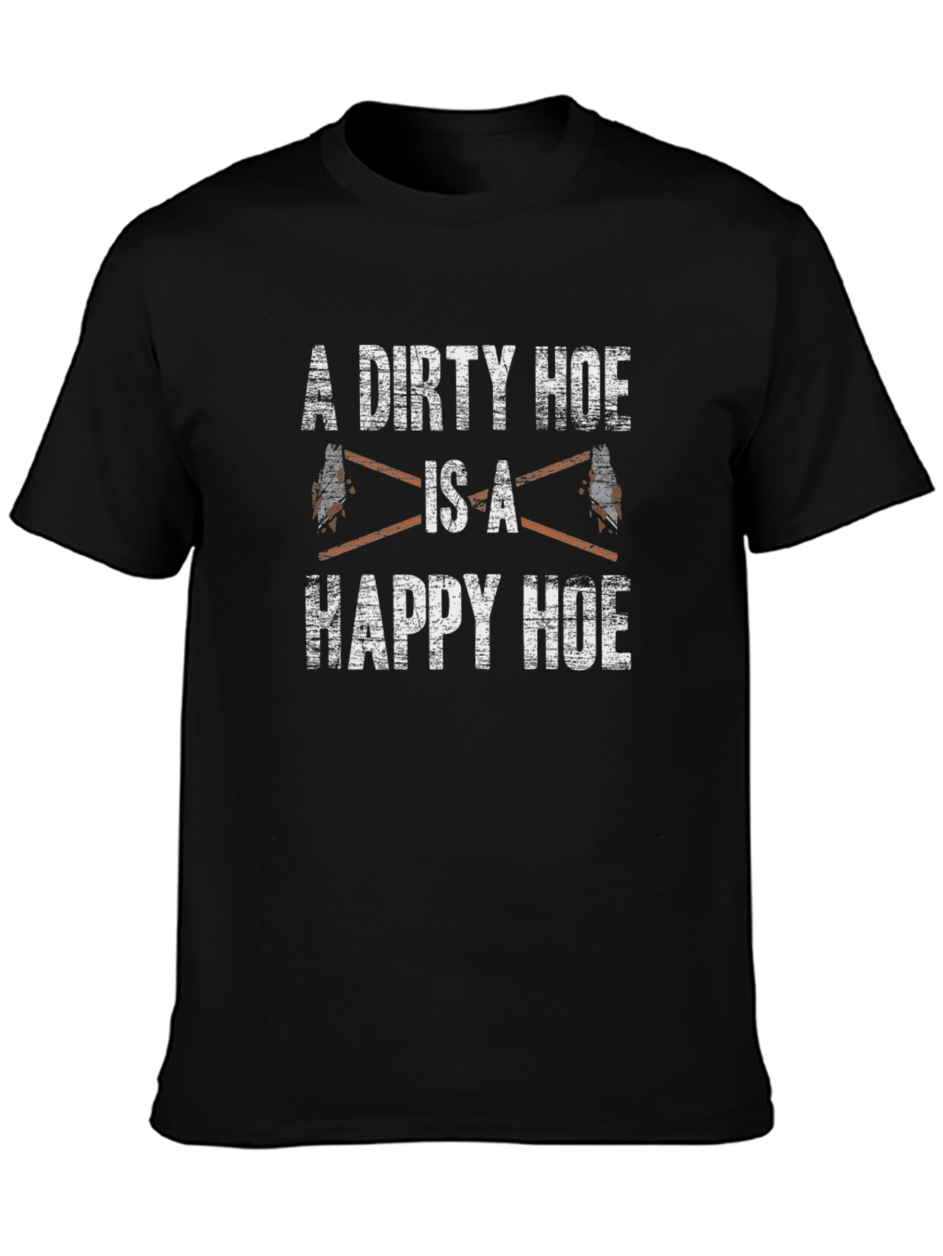 Dirty Hoe Happy Hoe Graphic T-Shirt