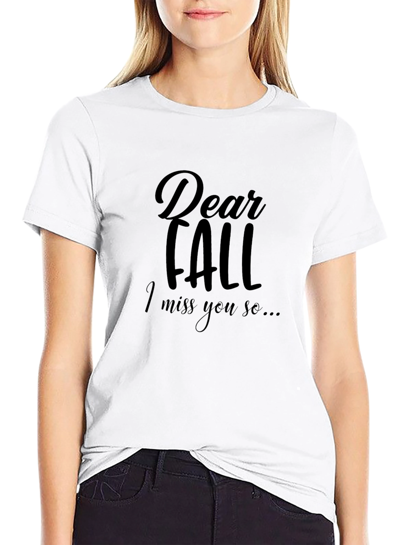 Dear Fall I Miss You So Graphic Tee