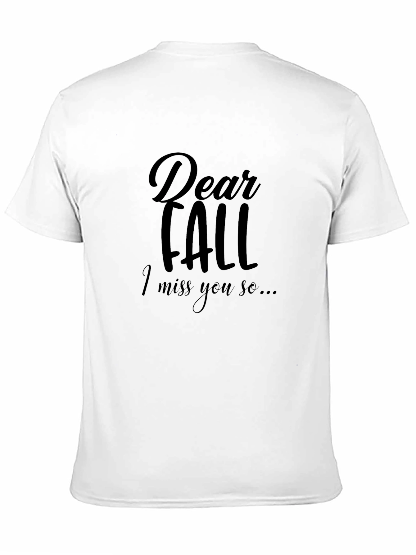 Dear Fall I Miss You So Graphic Tee