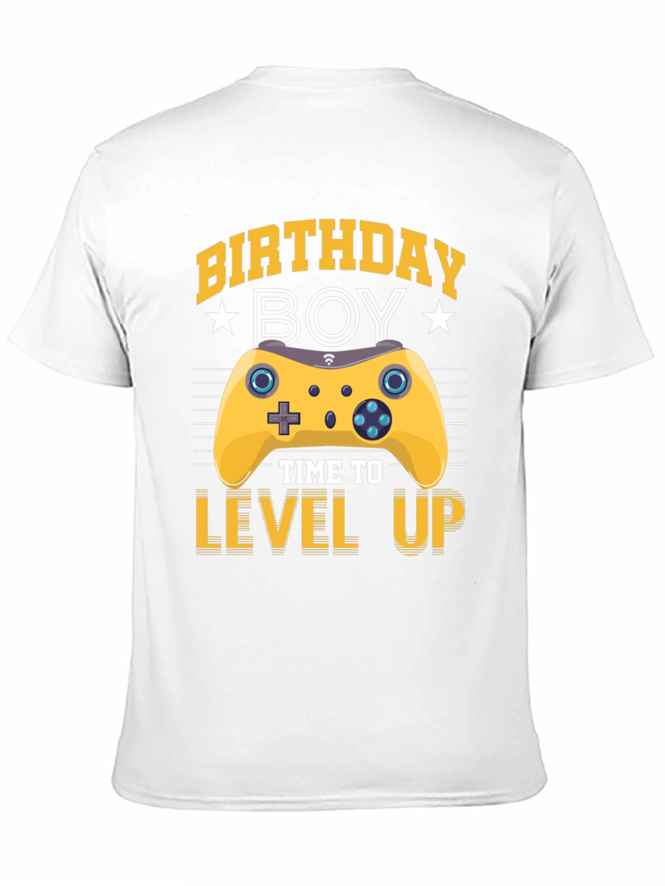 Birthday Boy Level Up Gaming T-Shirt