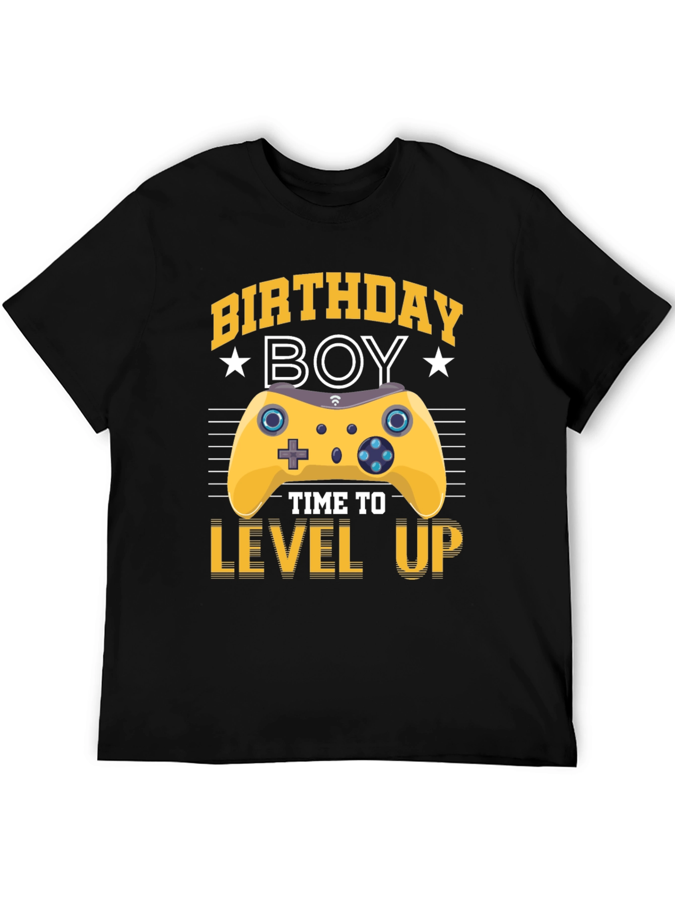 Birthday Boy Level Up Gaming T-Shirt