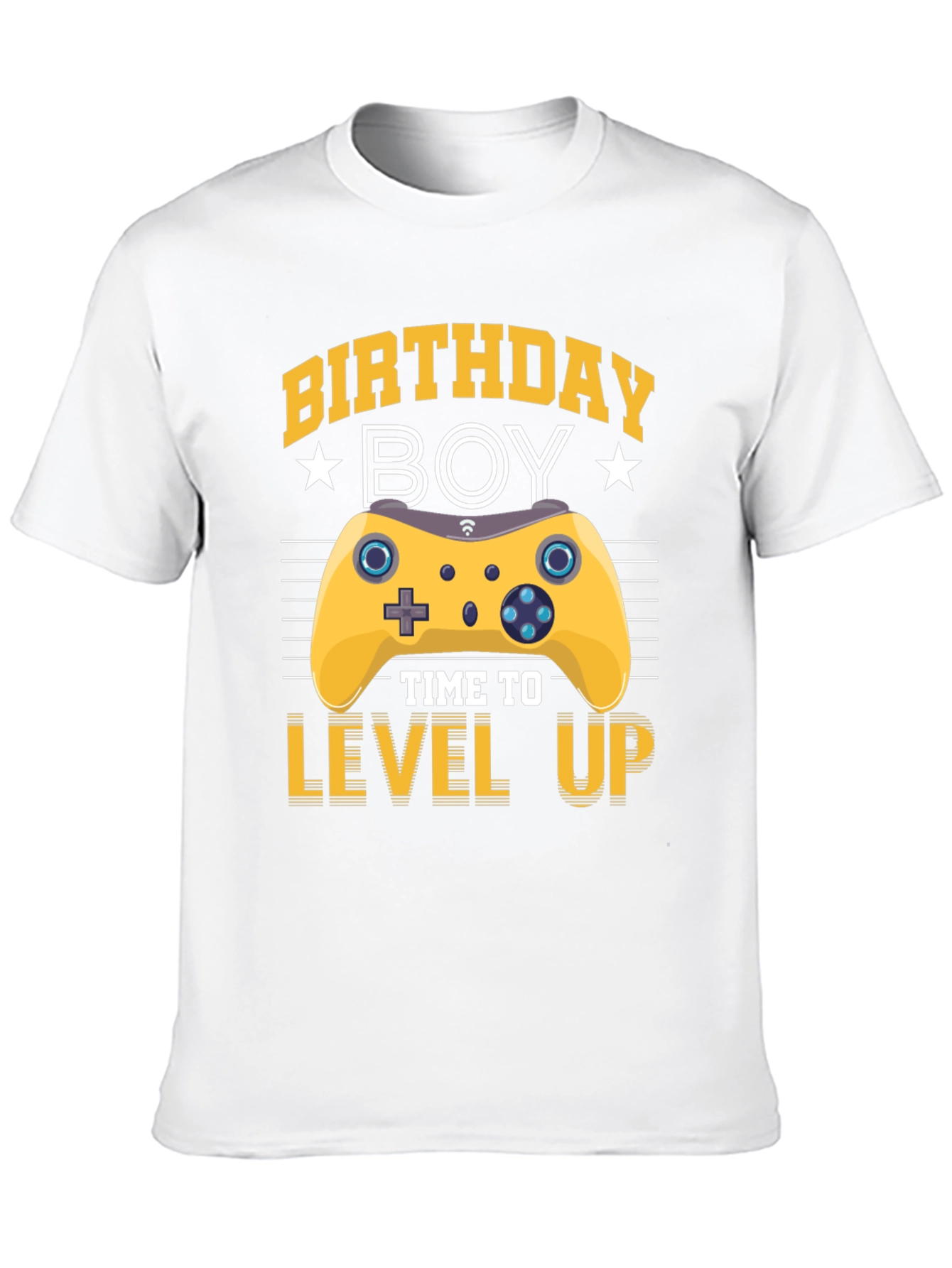 Birthday Boy Level Up Gaming T-Shirt