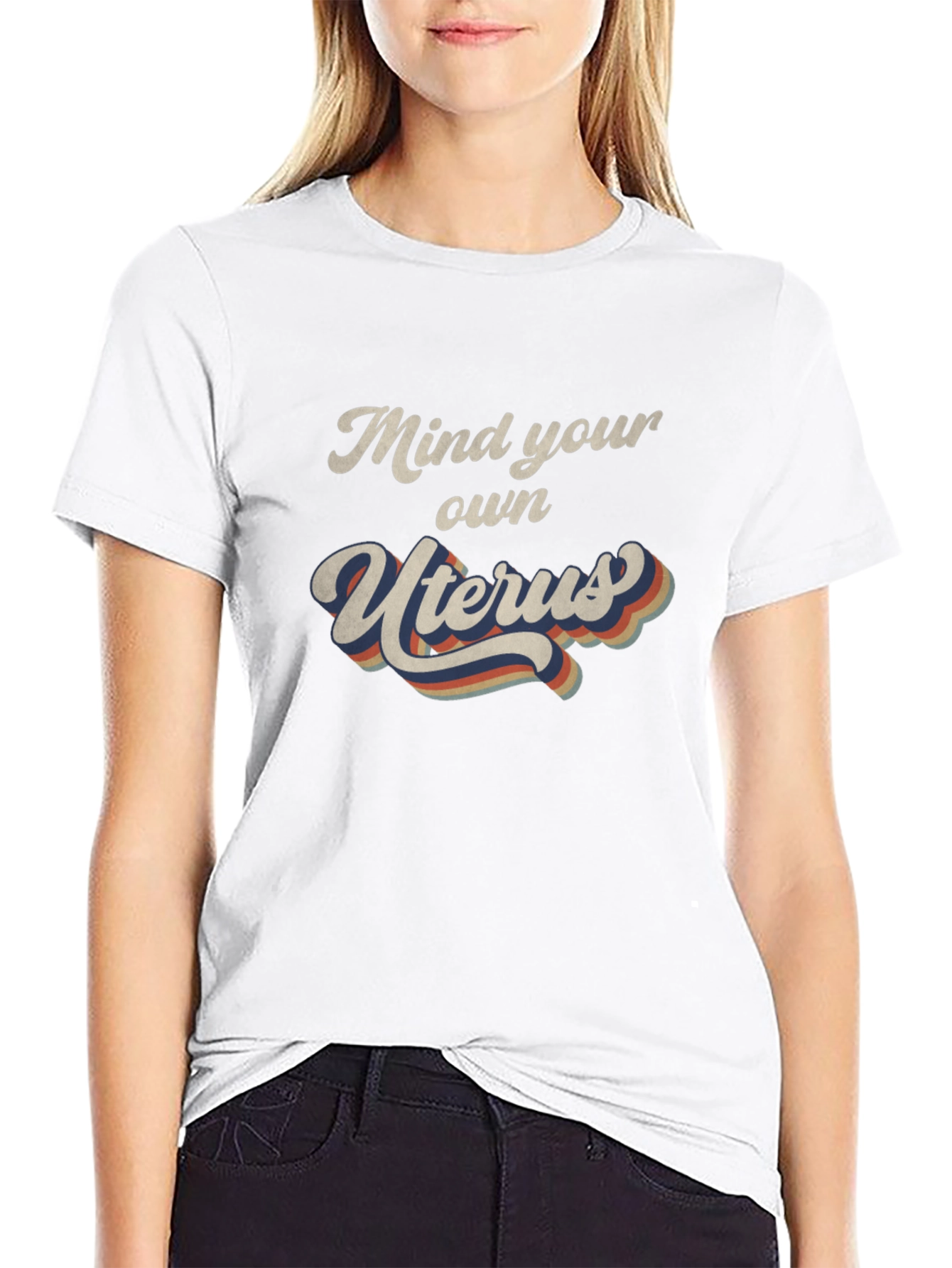 Mind Your Own Uterus Graphic T-Shirt