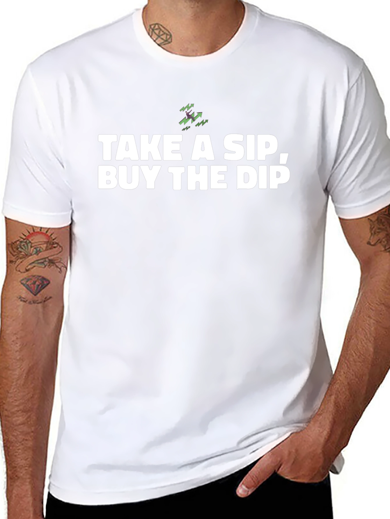 Take A Sip Buy the Dip T-Shirt