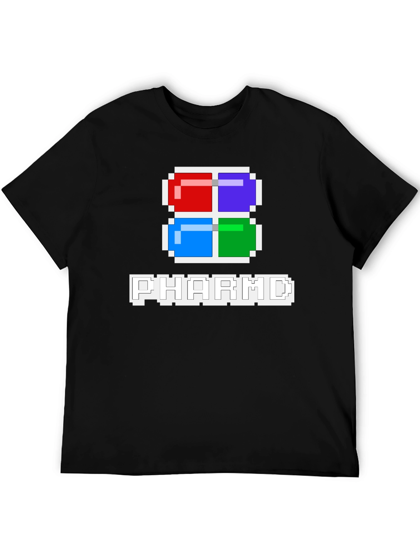 PharmD Pixel Pill T-Shirt - Gamer Style Tee