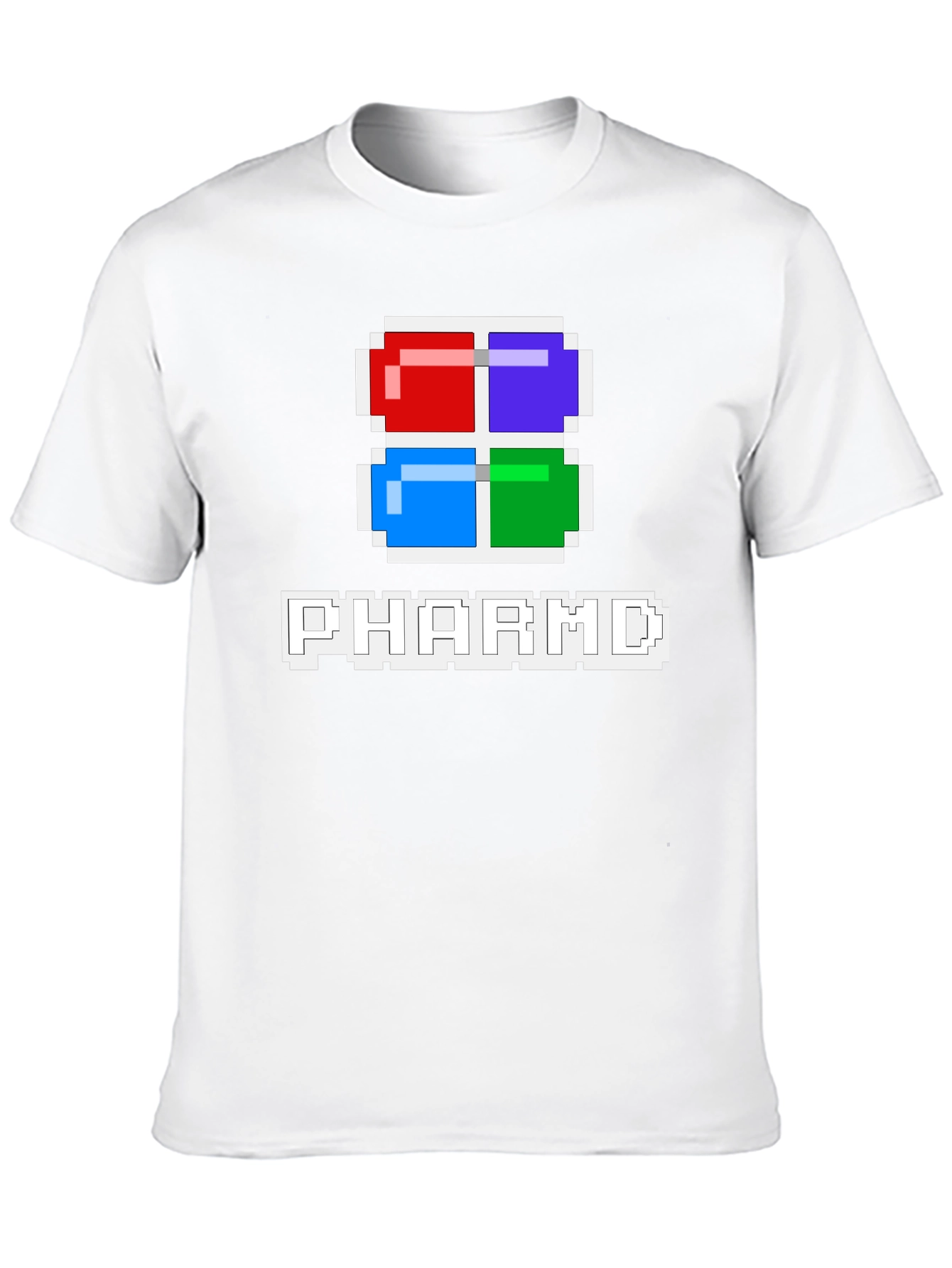 PharmD Pixel Pill T-Shirt - Gamer Style Tee