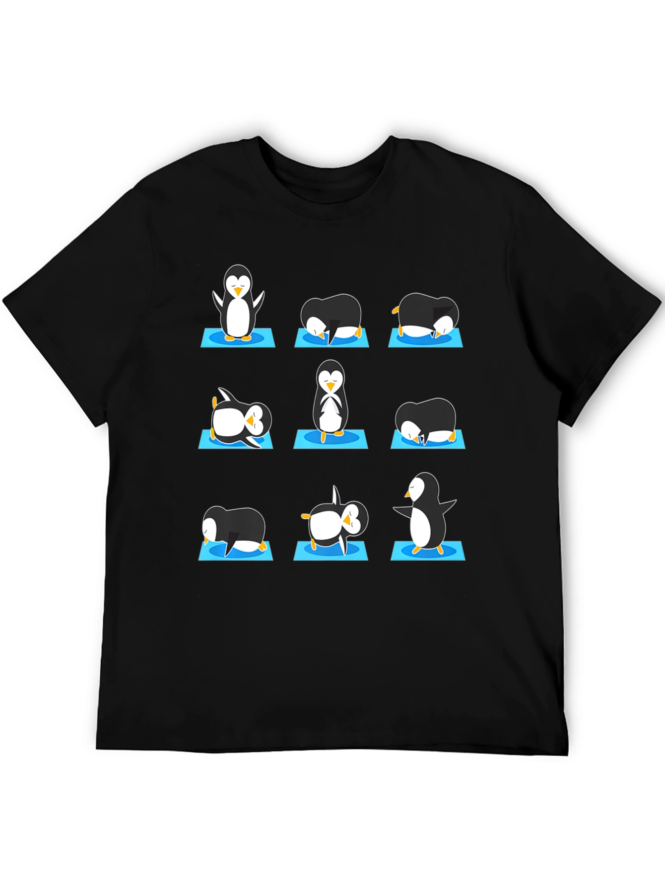 Yoga Penguin Graphic Tee