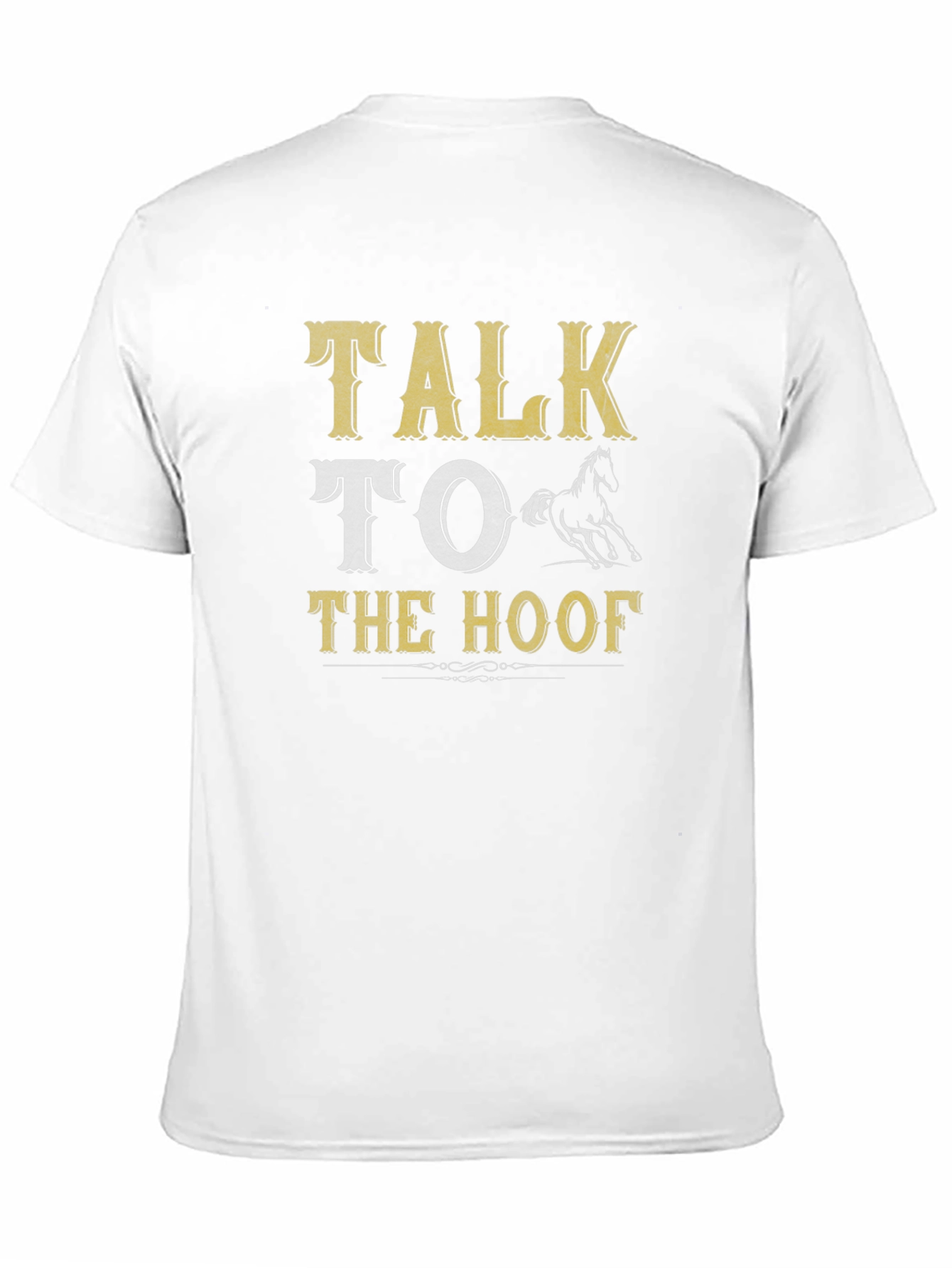 Talk to the Hoof Funny Horse T-Shirt