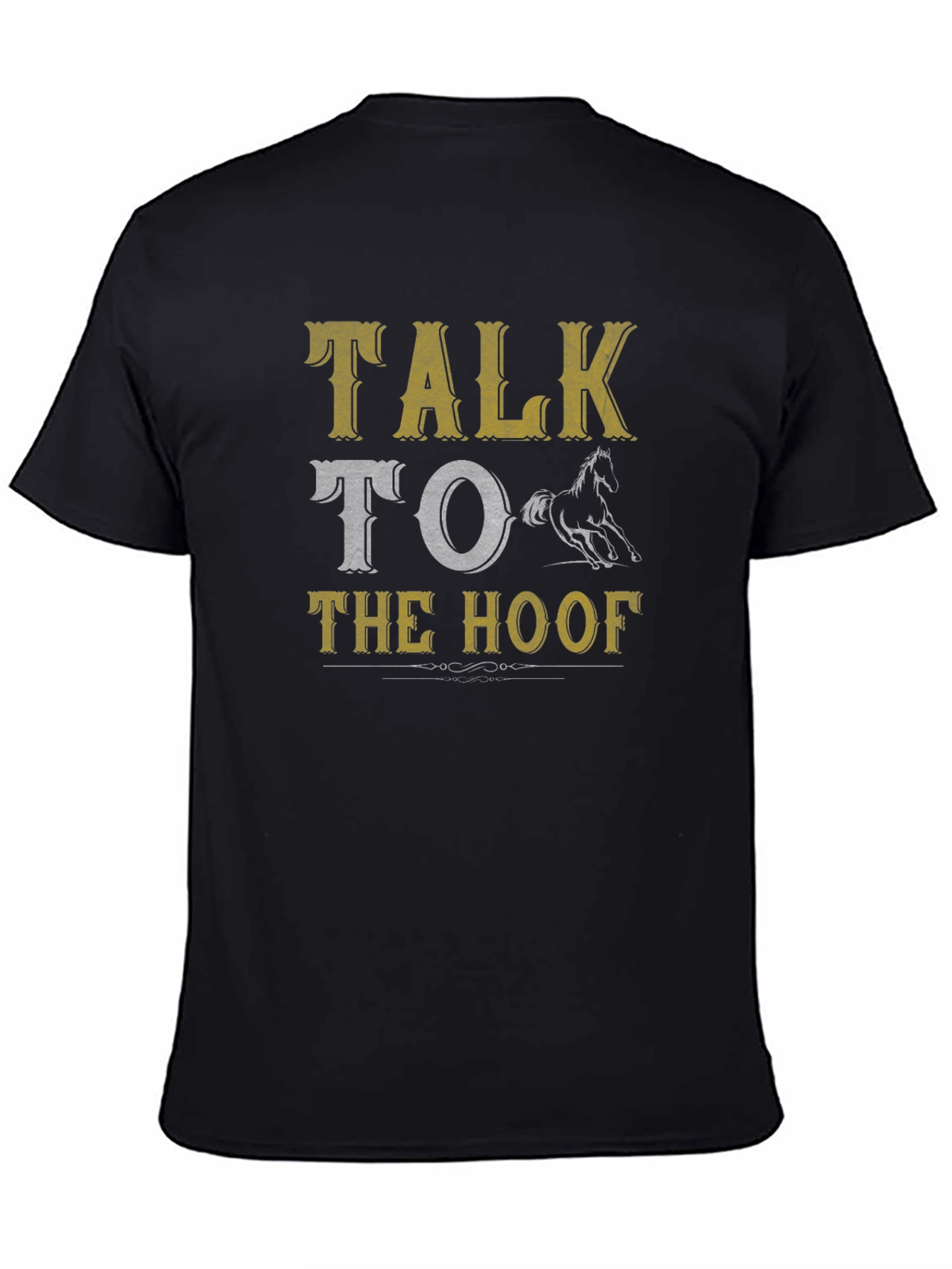 Talk to the Hoof Funny Horse T-Shirt