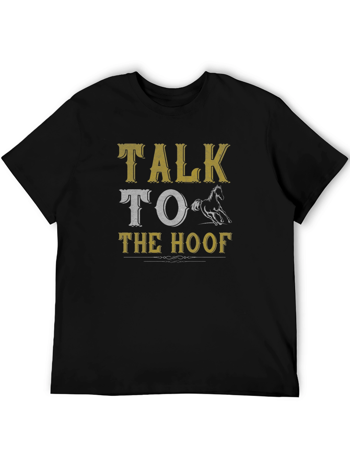Talk to the Hoof Funny Horse T-Shirt