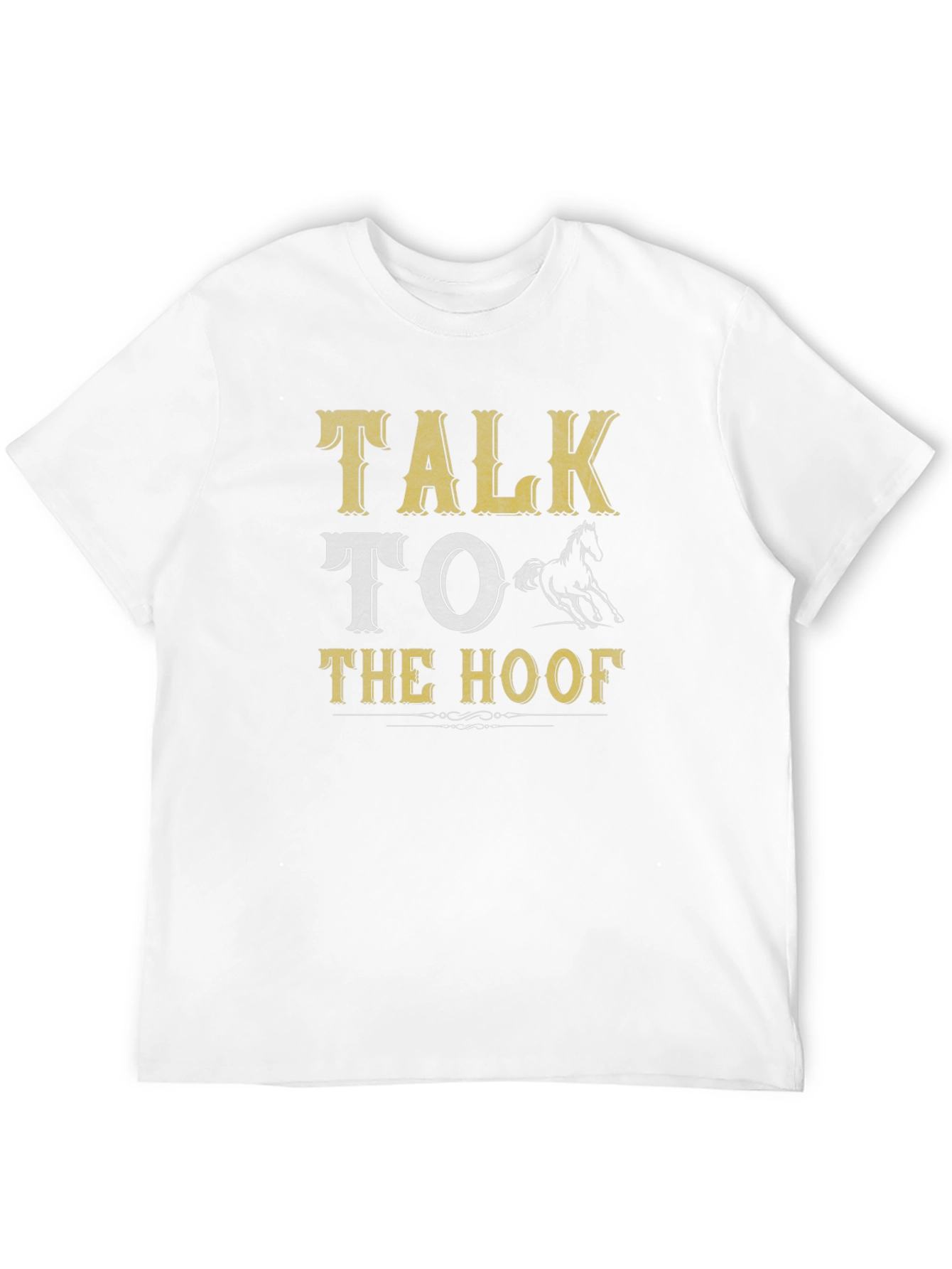 Talk to the Hoof Funny Horse T-Shirt