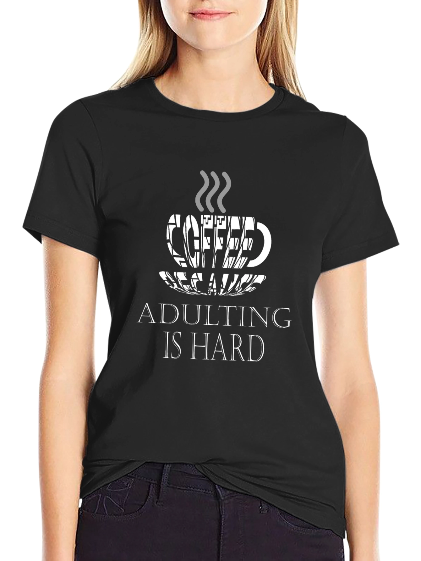 Coffee Adulting T-Shirt