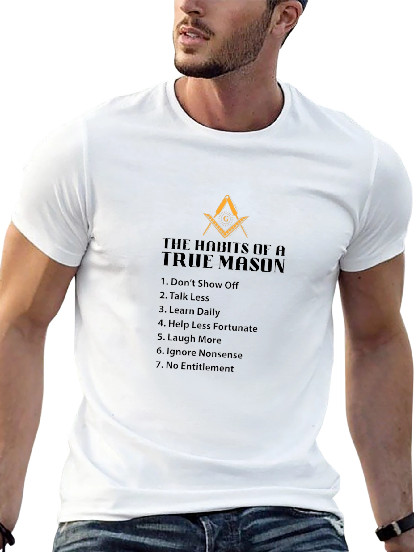True Mason Habits Graphic T-Shirt