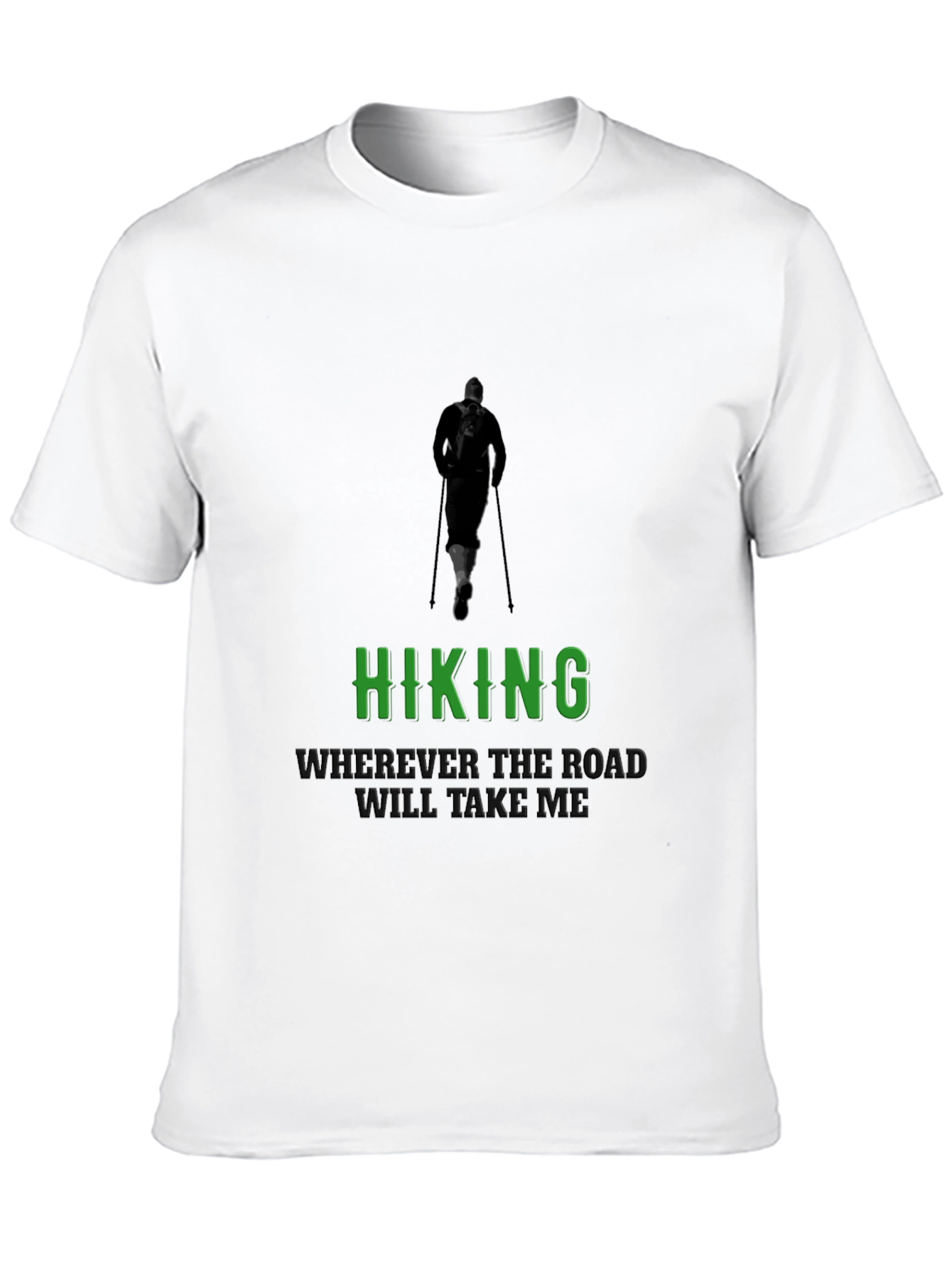 Hiking Adventure Black T-Shirt