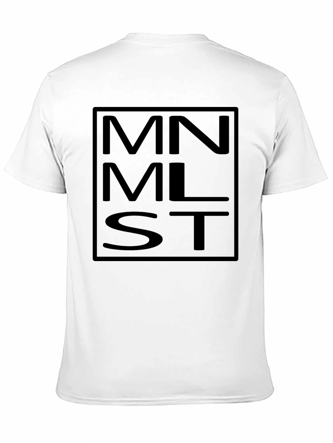Minimalist MNMLST Black Graphic Tee