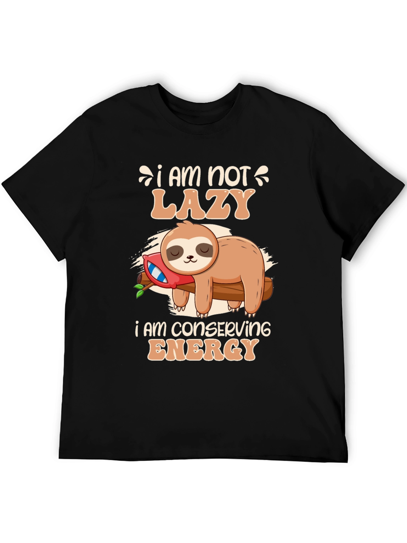 Funny Sloth Conservation Energy T-Shirt