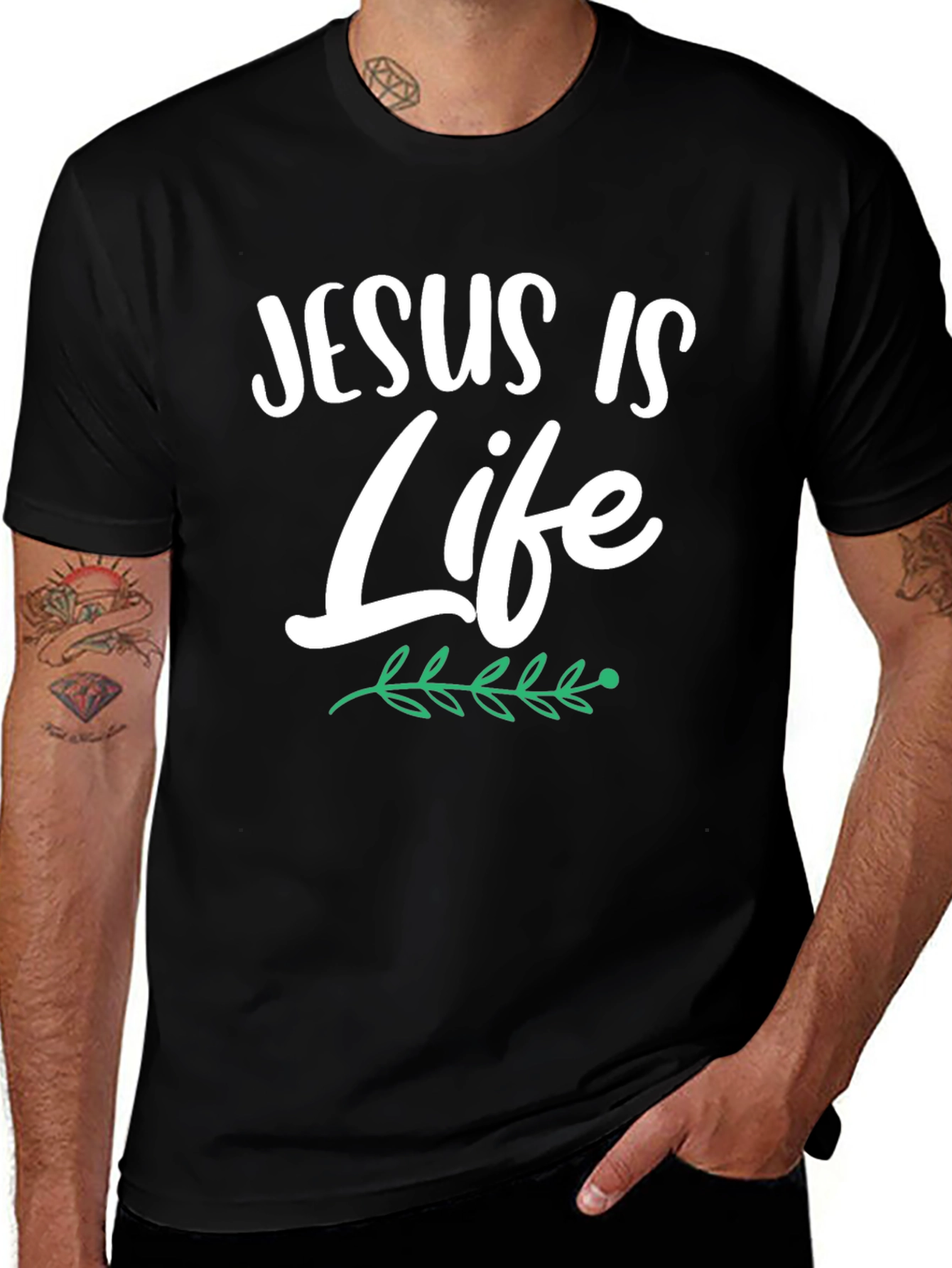 Jesus Is Life T-Shirt - Christian Inspired Tee